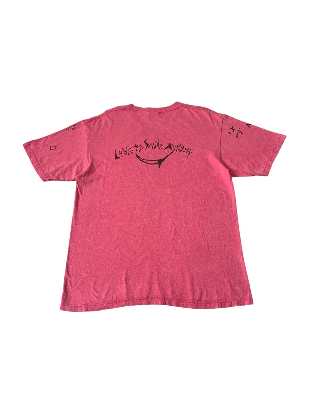 Affliction × Band Tees × If Six Was Nine Faded Lisa Live is Smile Always Emo Gothic Tee Size US L / EU 52-54 / 3 - 2 Thumbnail