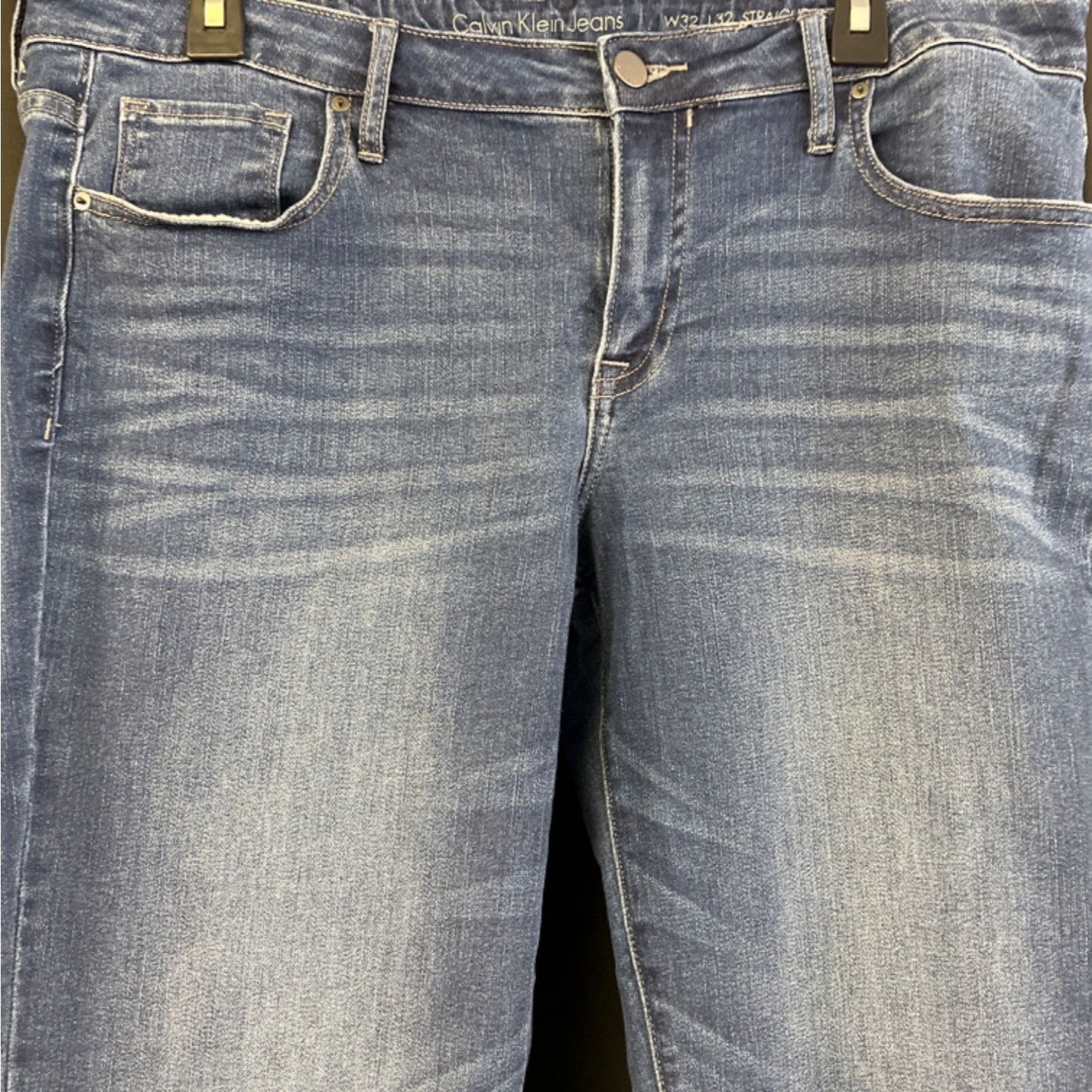 Calvin Klein Calvin Klein Men's Blue Jeans/Straight Leg 32x32 SKU 4485 Size US 32 / EU 48 - 3 Thumbnail