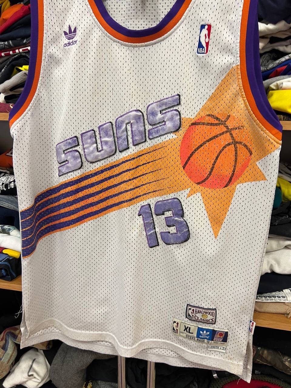 NBA Vintage Phoenix Suns Steve Nash Y2K Jersey Size US XL / EU 56 / 4 - 4 Thumbnail