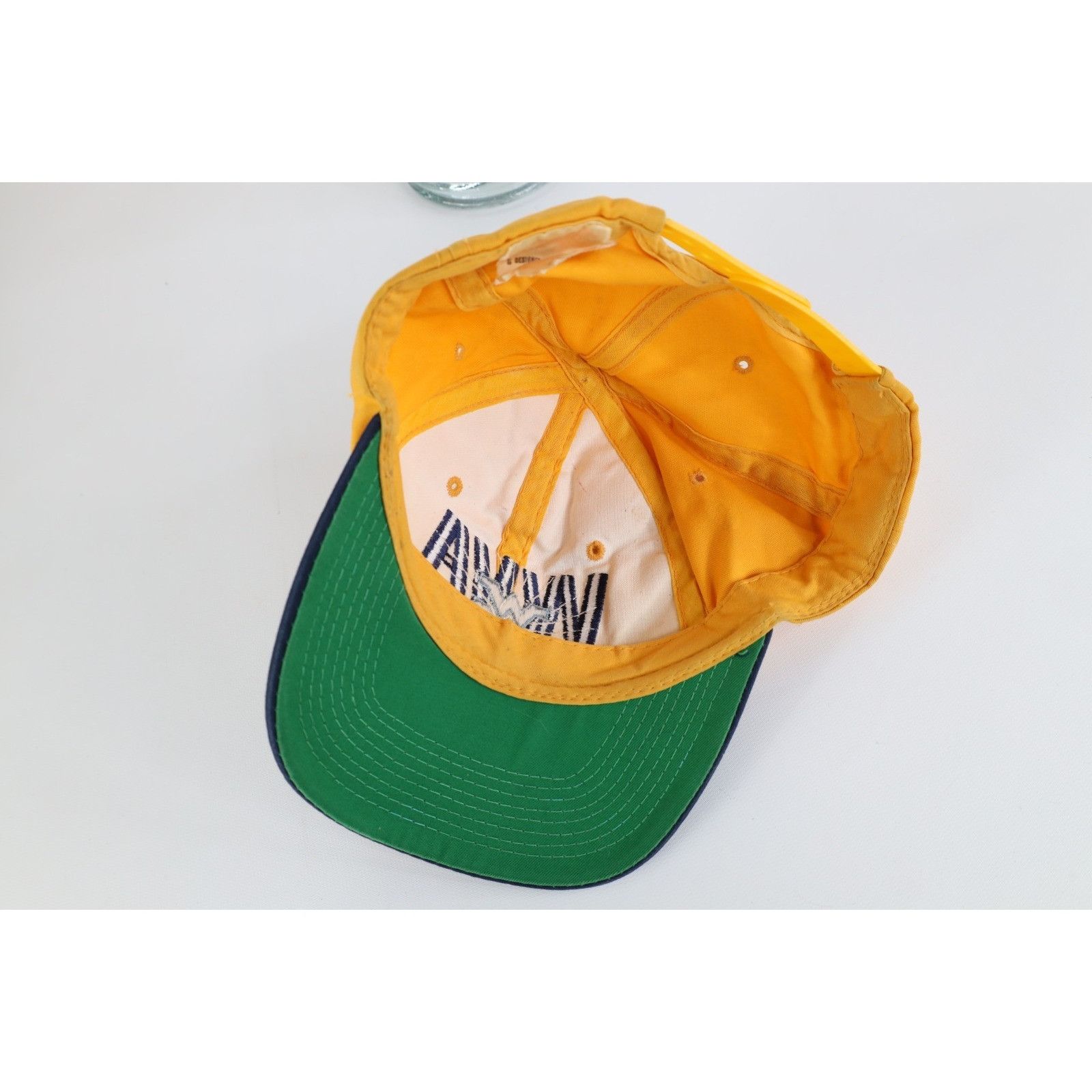 Vintage Vintage 90s Distressed West Virginia University WVU Hat Size ONE SIZE - 10 Thumbnail