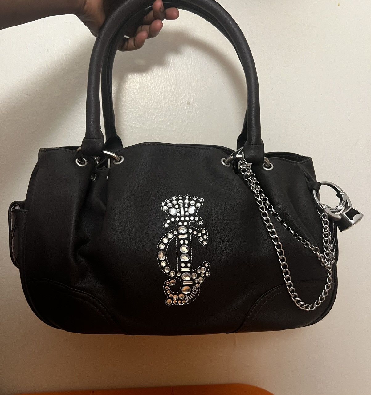 Brown Leather Juicy Couture Handbag