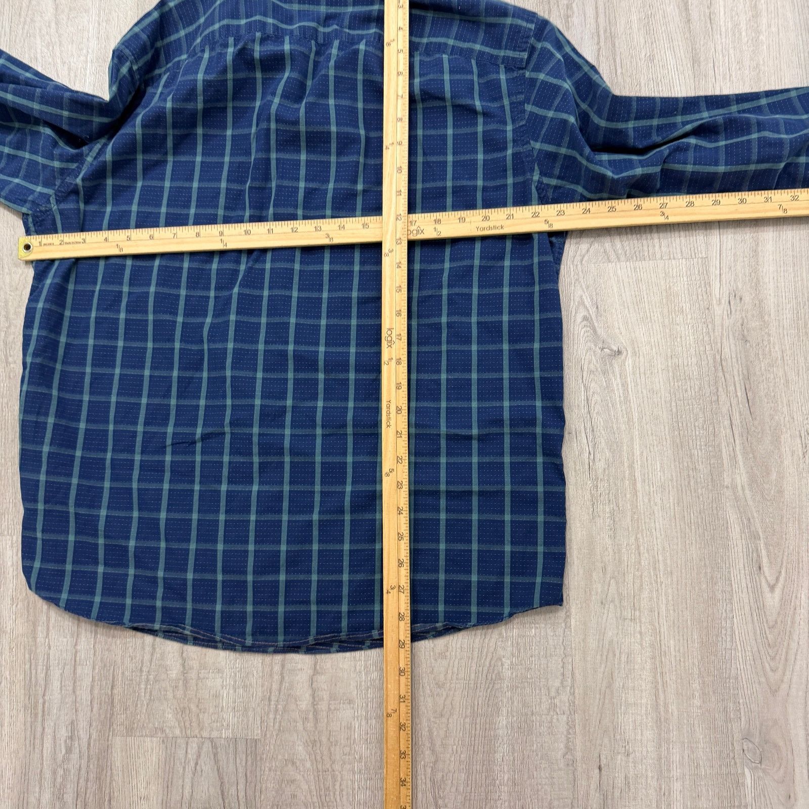 UNTUCKit Untuckit Corison Button Down Shirt Men's Extra Large XL Blue Size US XL / EU 56 / 4 - 6 Thumbnail