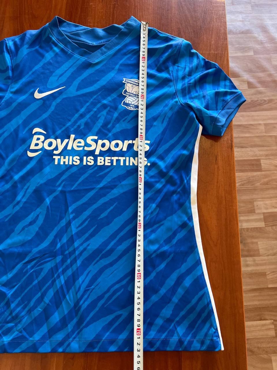 Nike 2021/22 BIRMINGHAM CITY HOME SOCCER JERSEY FOOTBALL SHIRT L Size US L / EU 52-54 / 3 - 11 Thumbnail