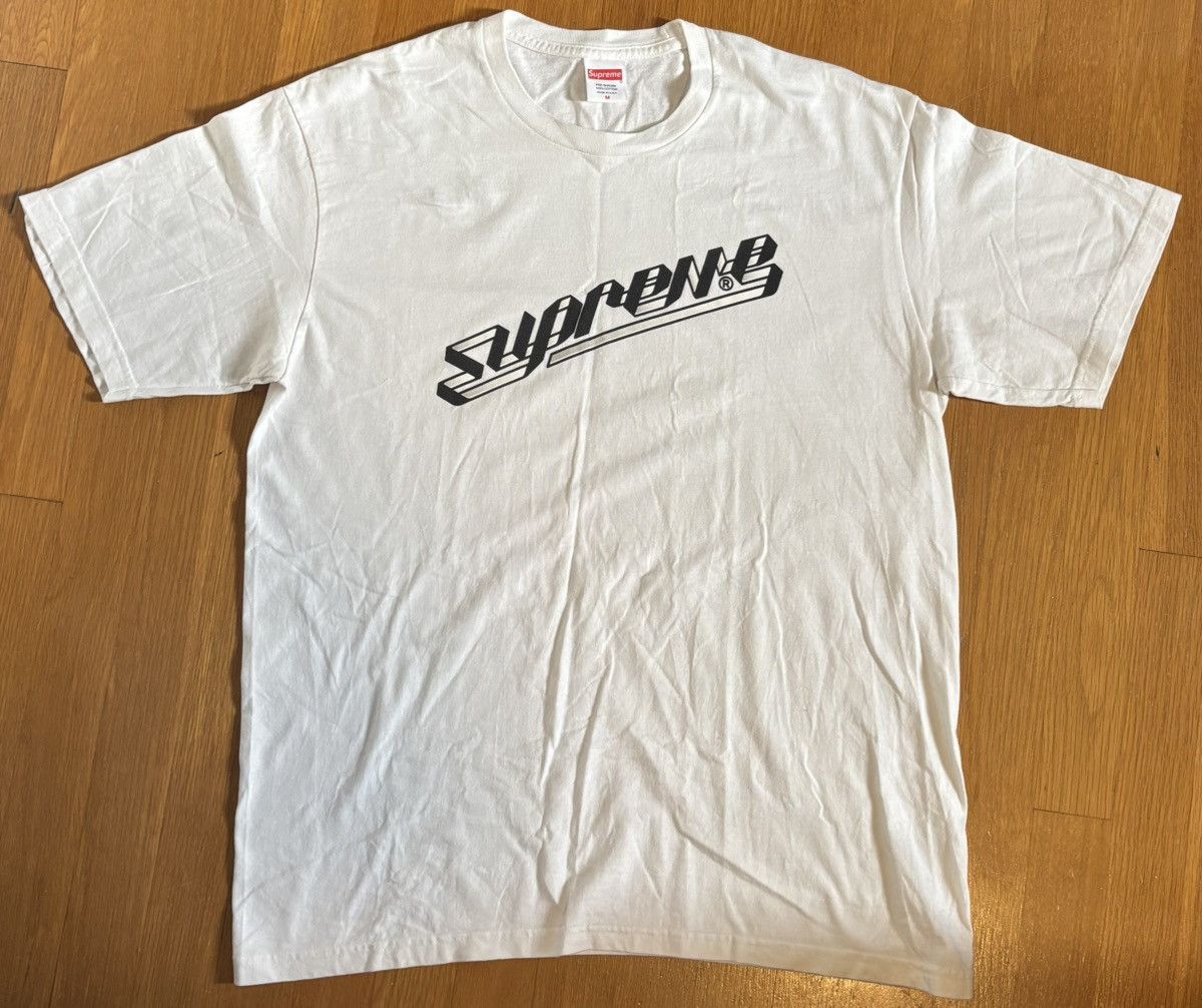 Supreme SUPREME BANNER TEE SZ MEDIUM Size US M / EU 48-50 / 2 - 1 Thumbnail