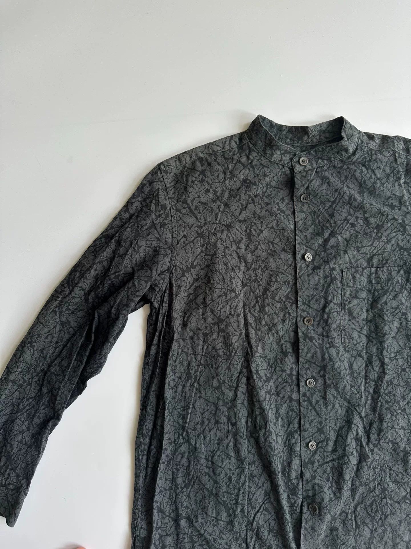 Issey Miyake ISSEY MIYAKE MEN Ink Splatter Shirt Size US M / EU 48-50 / 2 - 1 Thumbnail