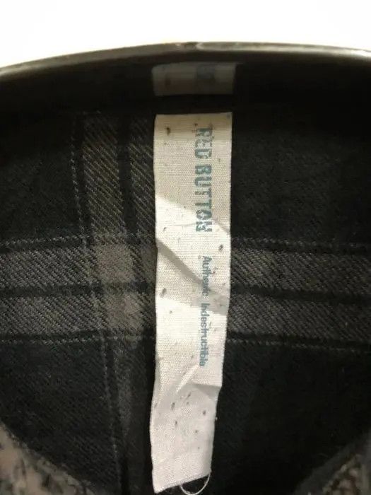 Japanese Brand Japanese Brand Red Button Plaid Tartan Flannel Shirt 👕 Size US M / EU 48-50 / 2 - 3 Thumbnail