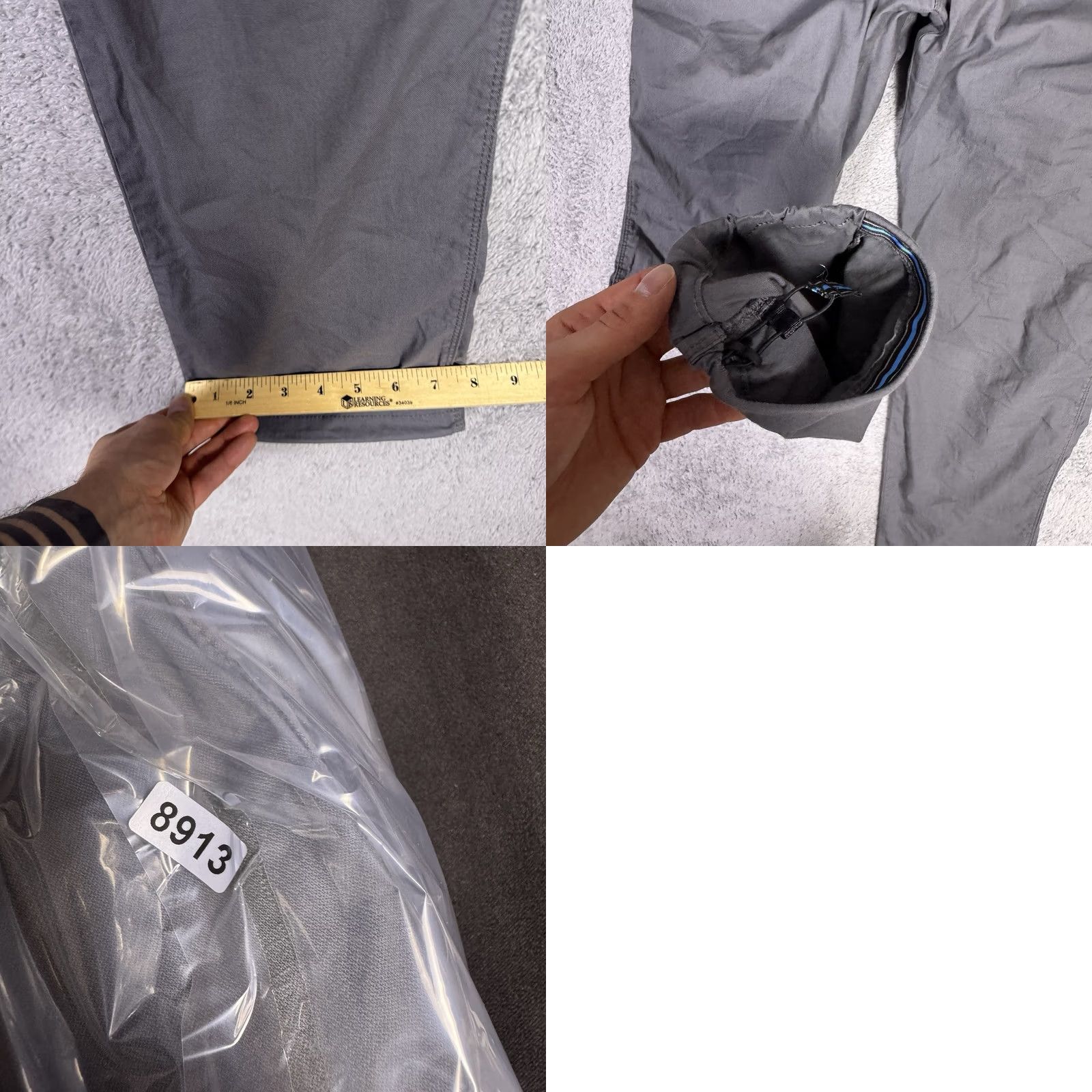Vintage Kuhl Mens 30x32 Resistor Lite Chino Tech Stretch Commuter Pants UPF 5204 Gray Size US 30 / EU 46 - 9 Thumbnail