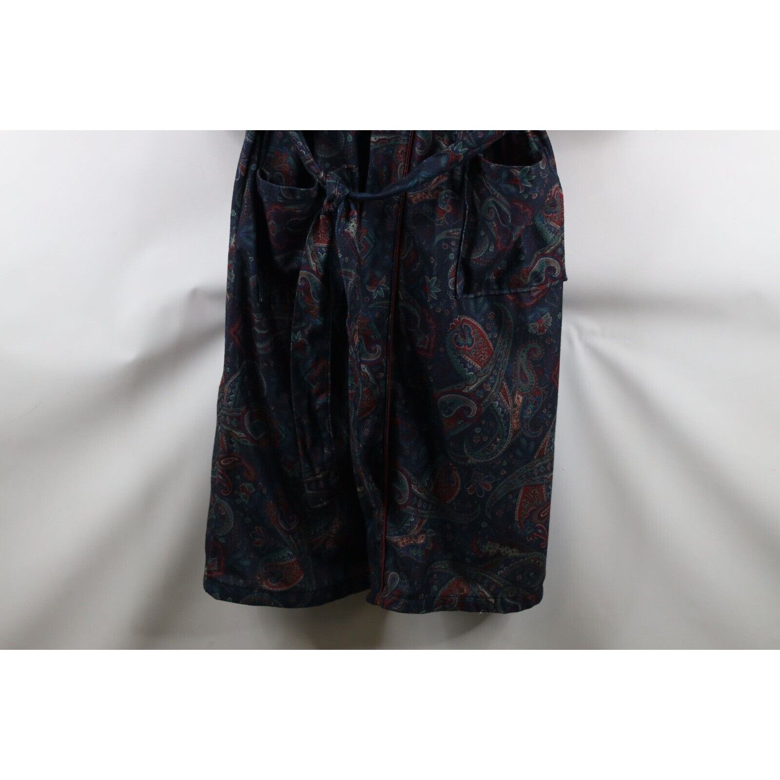 Vintage Vintage 90s Streetwear Rainbow Paisley Soft Cloth Bath Robe Size US L / EU 52-54 / 3 - 4 Thumbnail