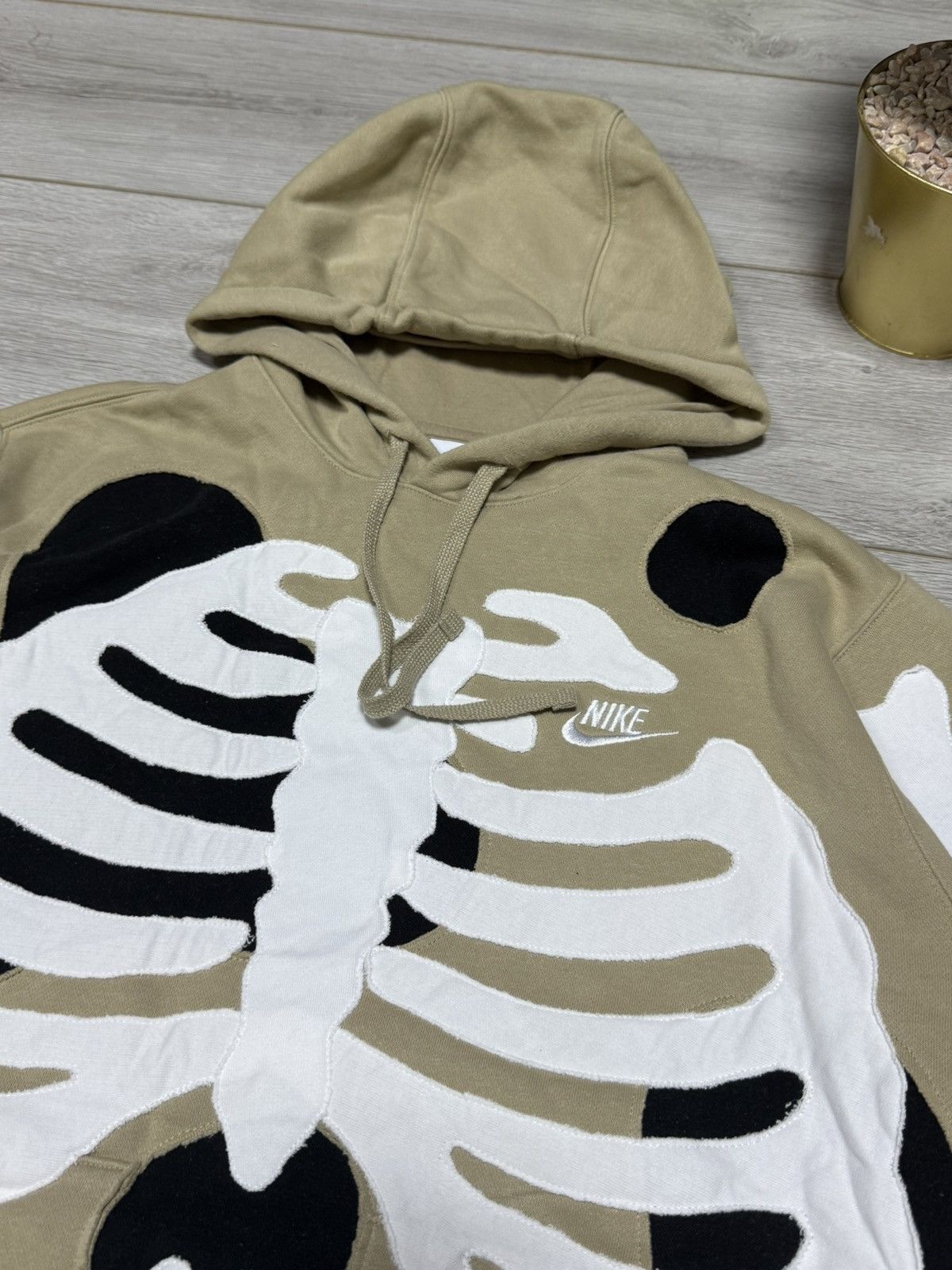 Nike Nike Skeleton 1:1 custom hoodie all over bones handmade Size US L / EU 52-54 / 3 - 4 Thumbnail