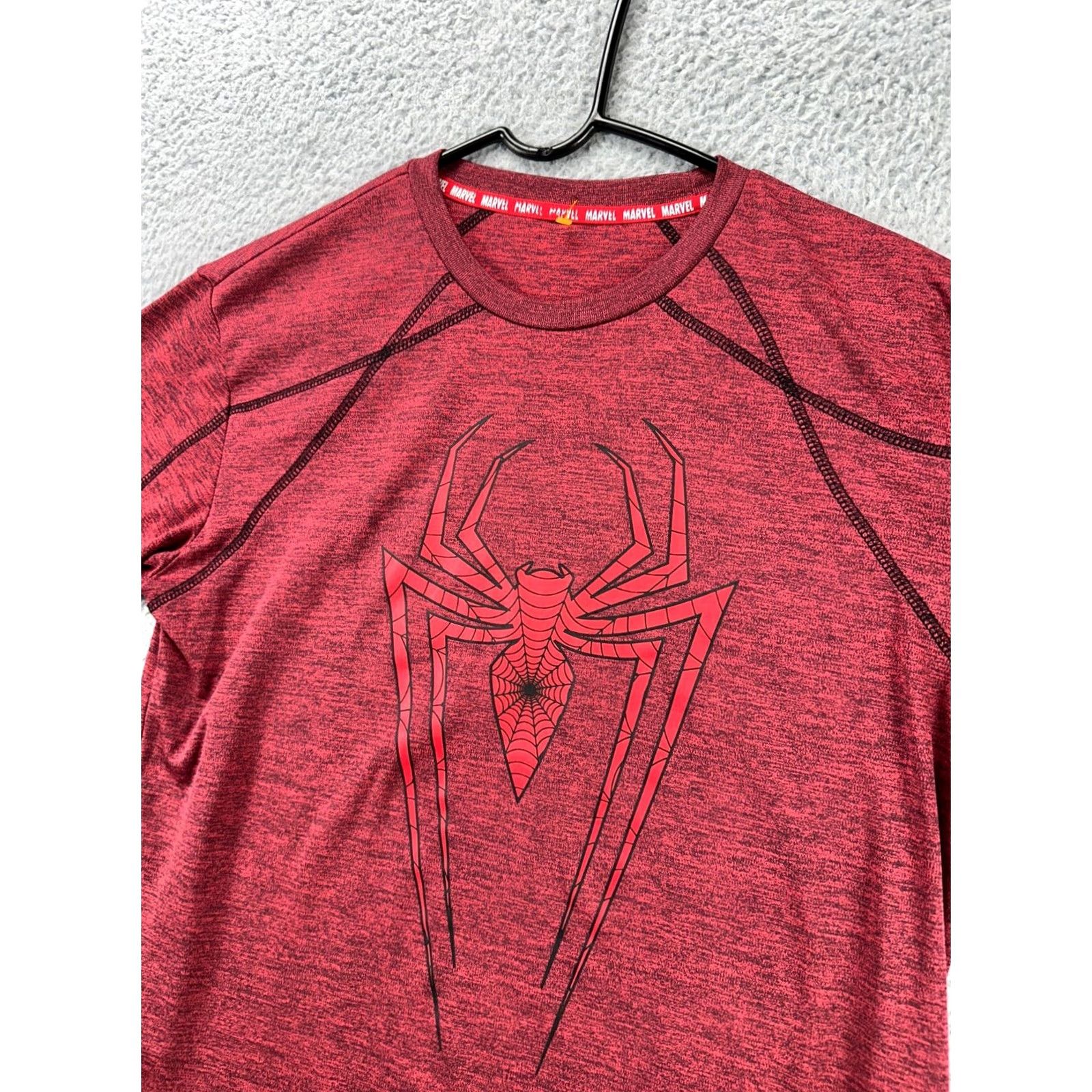 Vintage Marvel Shirt Adult Small Mens Spider-Man Hero Elite Series Red Crew Neck Short Sleeve T-Shirt Size US S / EU 44-46 / 1 - 5 Thumbnail