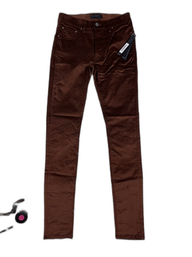 Amiri Amiri brown velvet pants Size US 31 - 1 Thumbnail