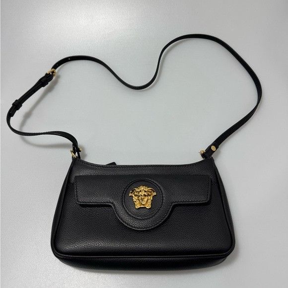 Versace Versace La Medusa Mini Bag Black Gold Size ONE SIZE - 2 Thumbnail