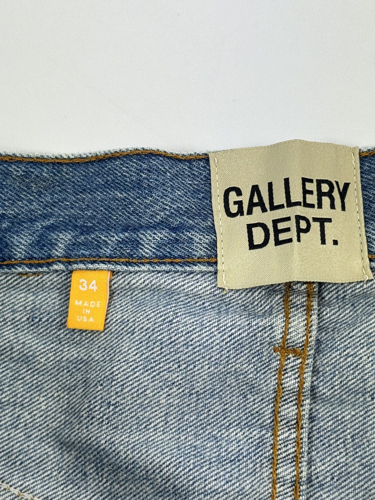 Gallery Dept. x LEVI’S DISTRESSED JEANS Size US 34 / EU 50 - 7 Thumbnail
