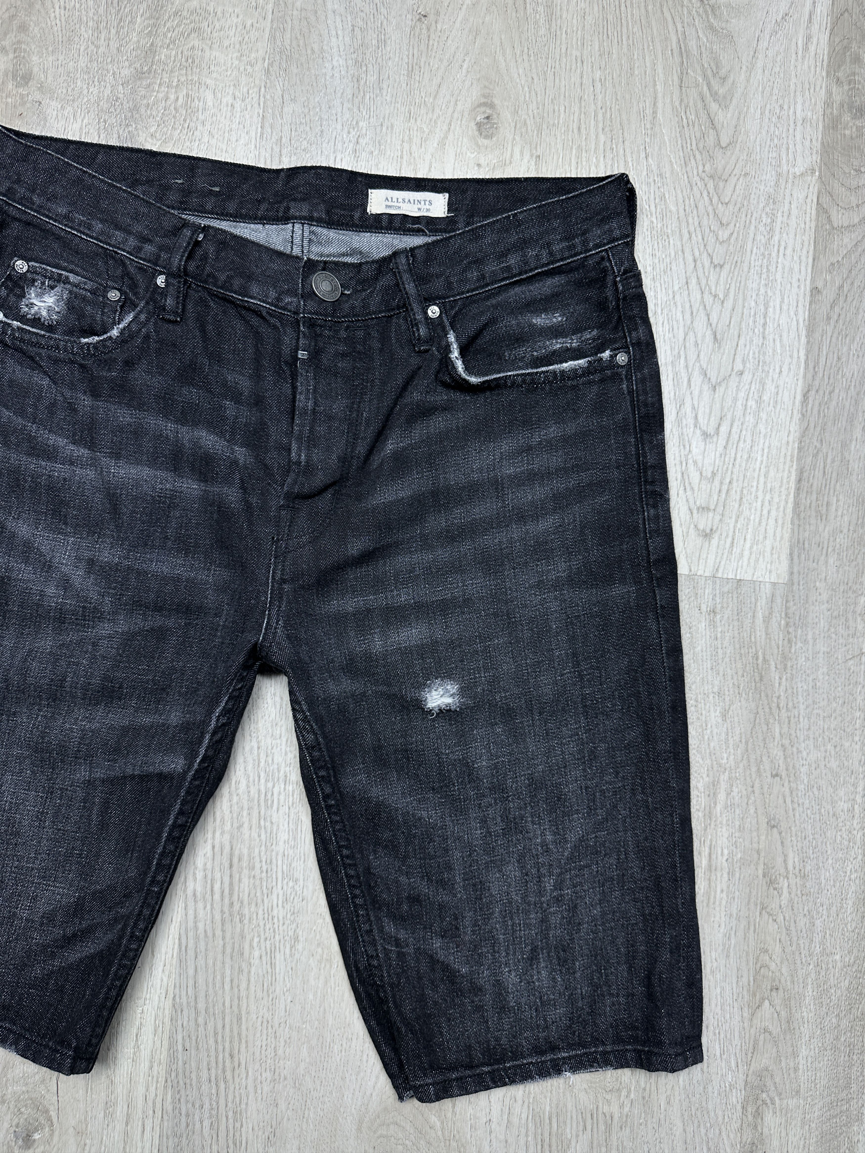 Allsaints Allsaints Hancox Mens Denim Shorts Size US 30 / EU 46 - 2 Thumbnail