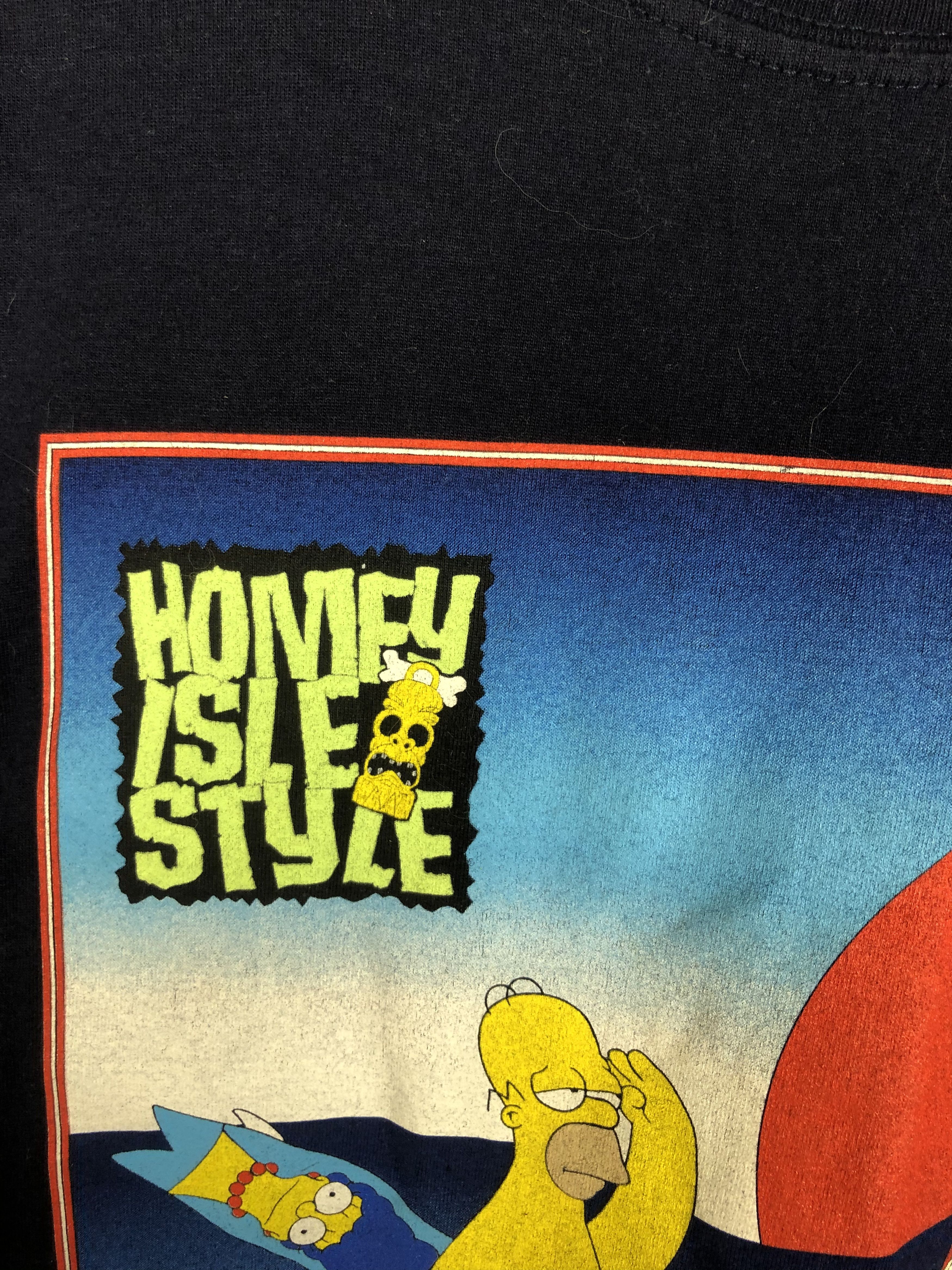 Cartoon Network Vintage 1999 The Simpsons Movie Tee Surf Style T-Shirt Size US L / EU 52-54 / 3 - 3 Thumbnail