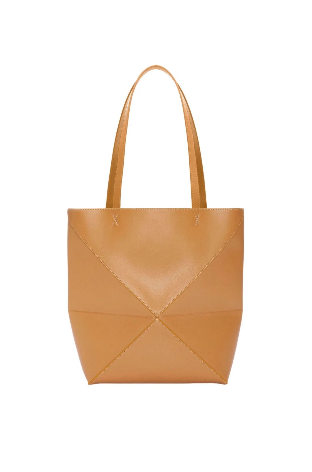 Loewe LOEWE Puzzle Fold Medium Warm Desert Leather Tote Bag Size ONE SIZE - 2 Thumbnail