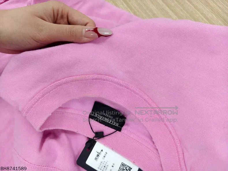 Balenciaga Balenciaga Solid color printed logo short-sleeve Size US S / EU 44-46 / 1 - 3 Thumbnail