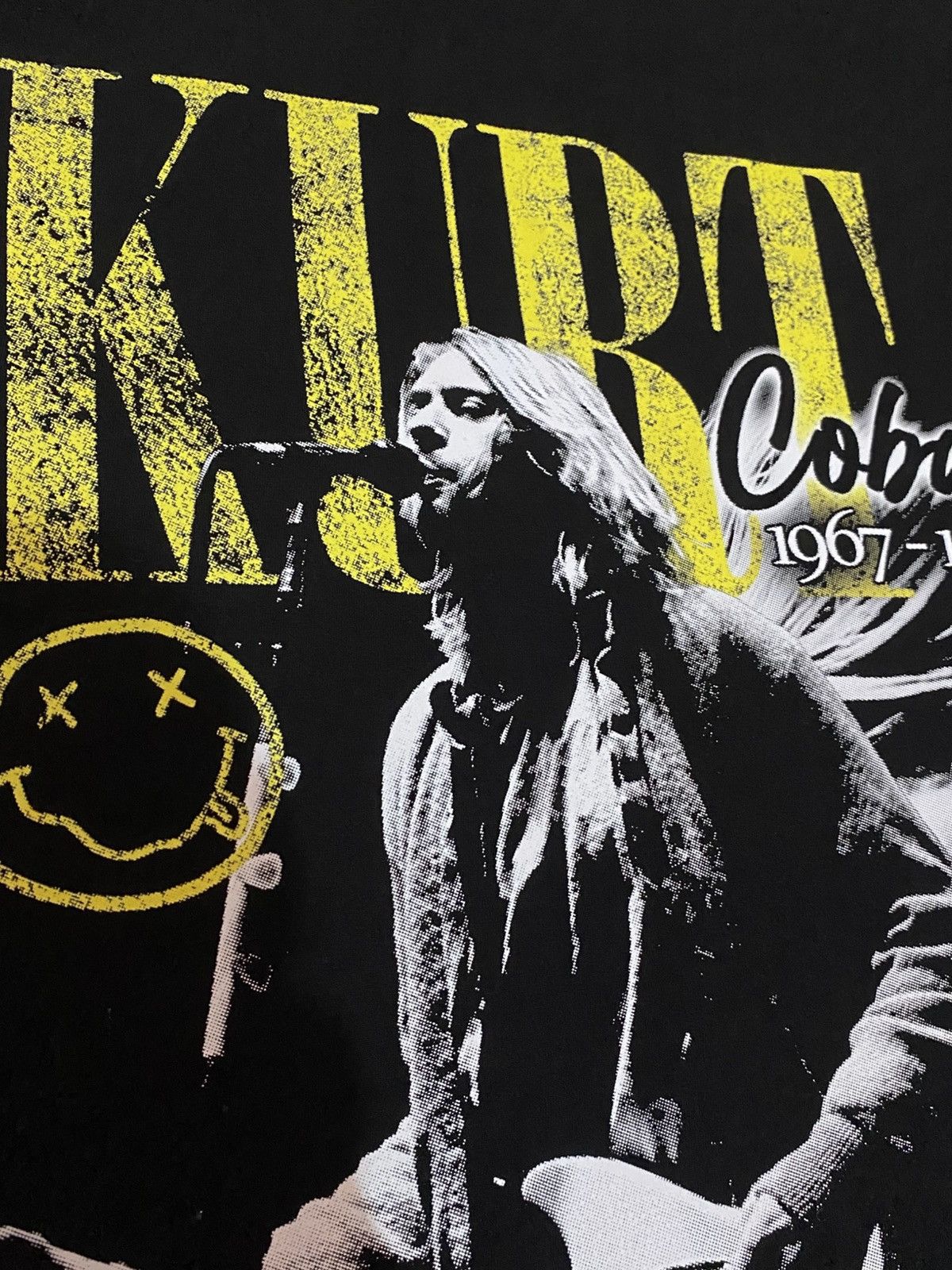 Band Tees × Vintage 🔥RARE🔥 Nirvana Kurt Cobain boot tee Size US L / EU 52-54 / 3 - 11 Thumbnail