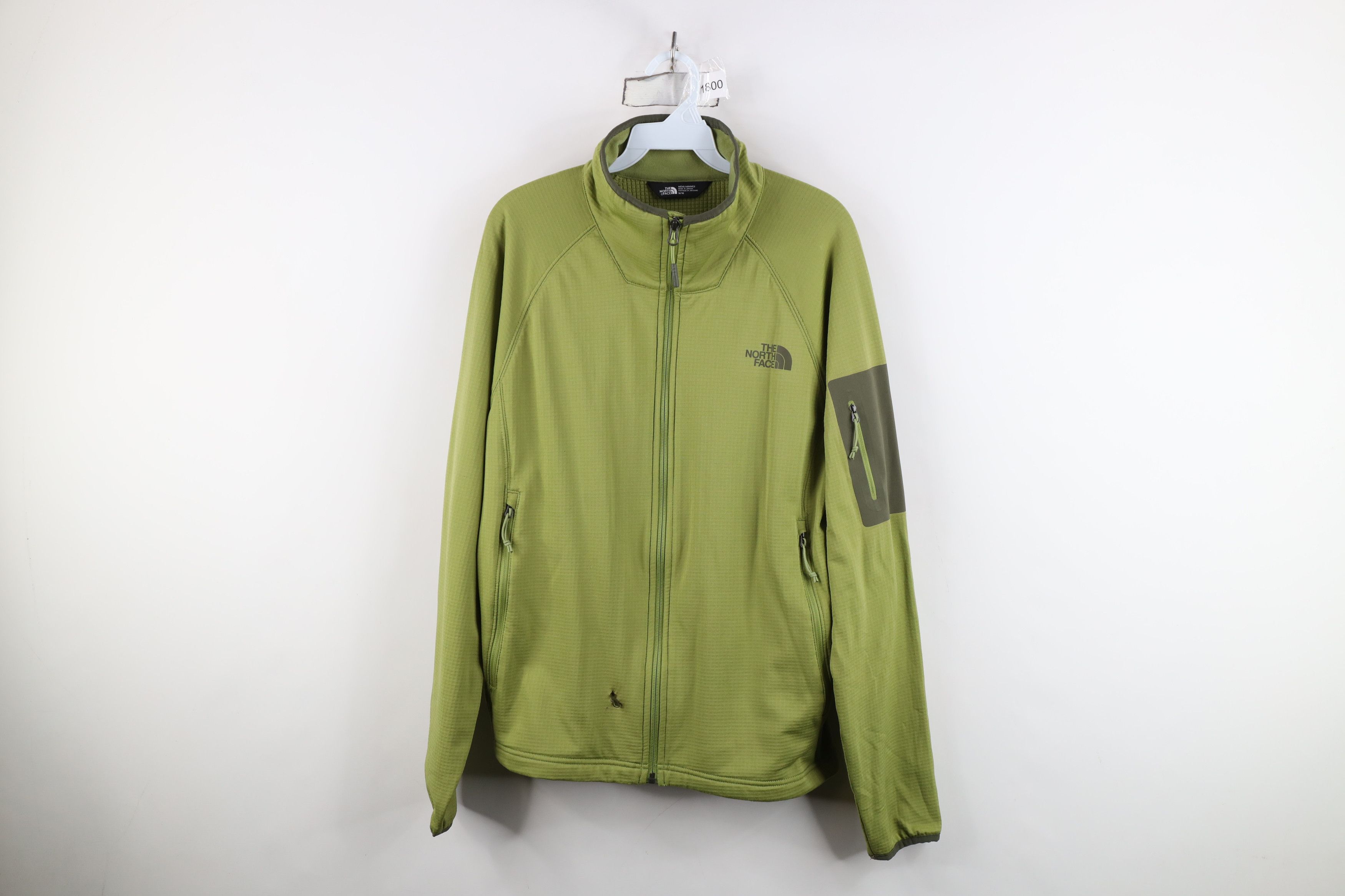 The North Face AS IS The North Face Thermal Fleece Lined Zip Jacket Green Size US M / EU 48-50 / 2 - 1 Thumbnail