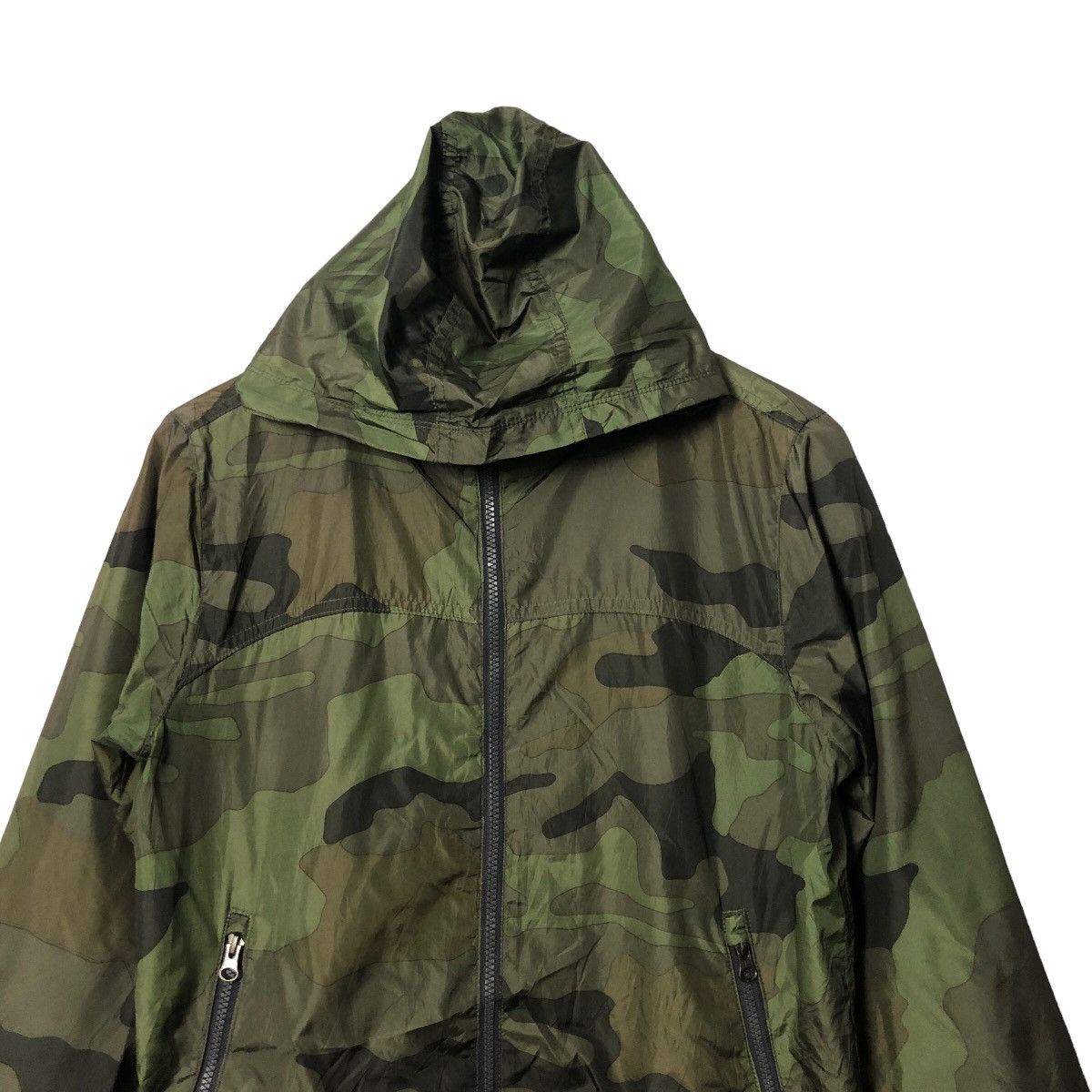 Gap Vintage Gap Camo Zipper Ups Hoodie Jacket Size US M / EU 48-50 / 2 - 4 Thumbnail