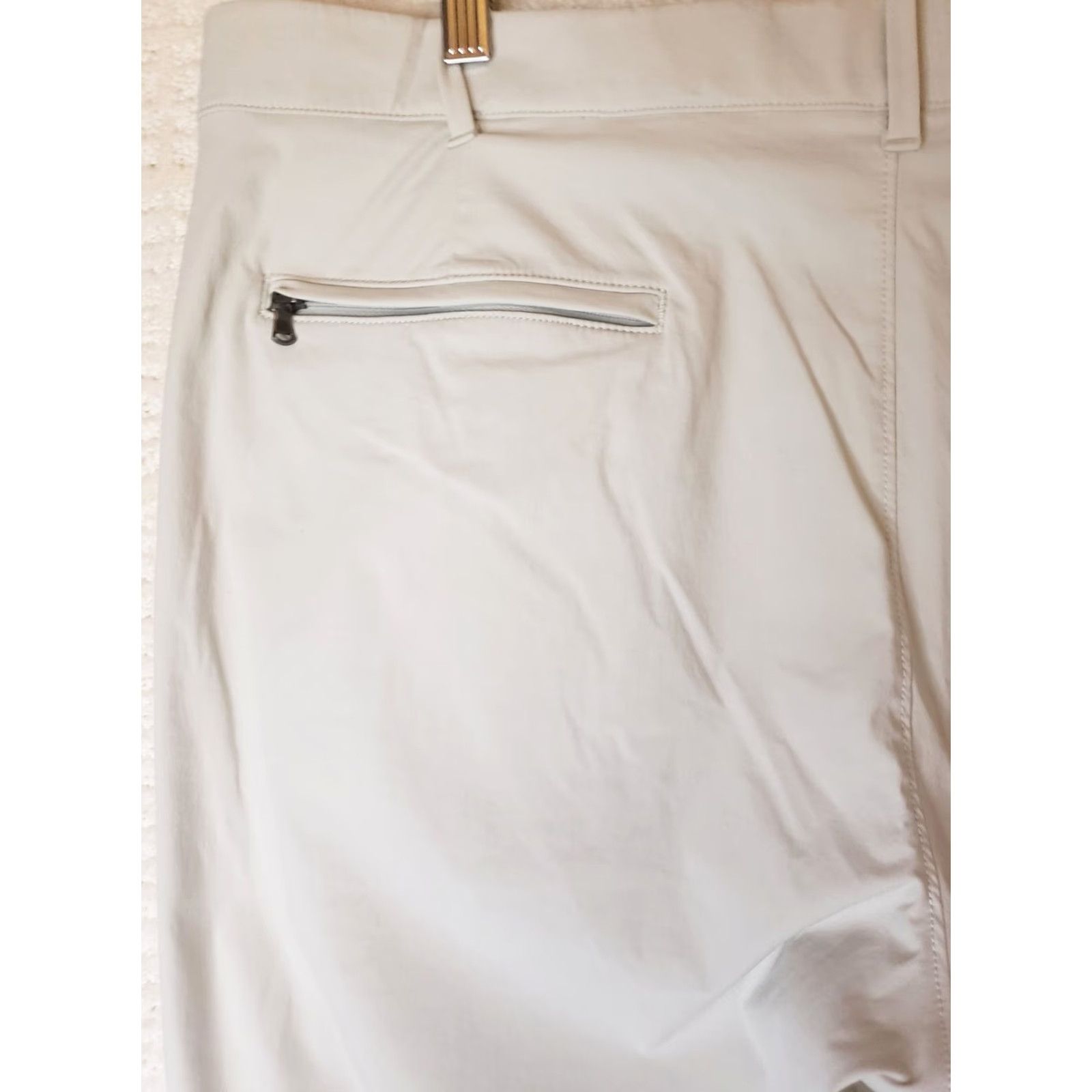 J.Crew J.CREW 770 Straight Stretch Beige Chino Nylon Pants 38 X 32 Back Zipper Pocket Mens Regular Straight Front Keyboard: No Size US 38 / EU 54 - 7 Thumbnail