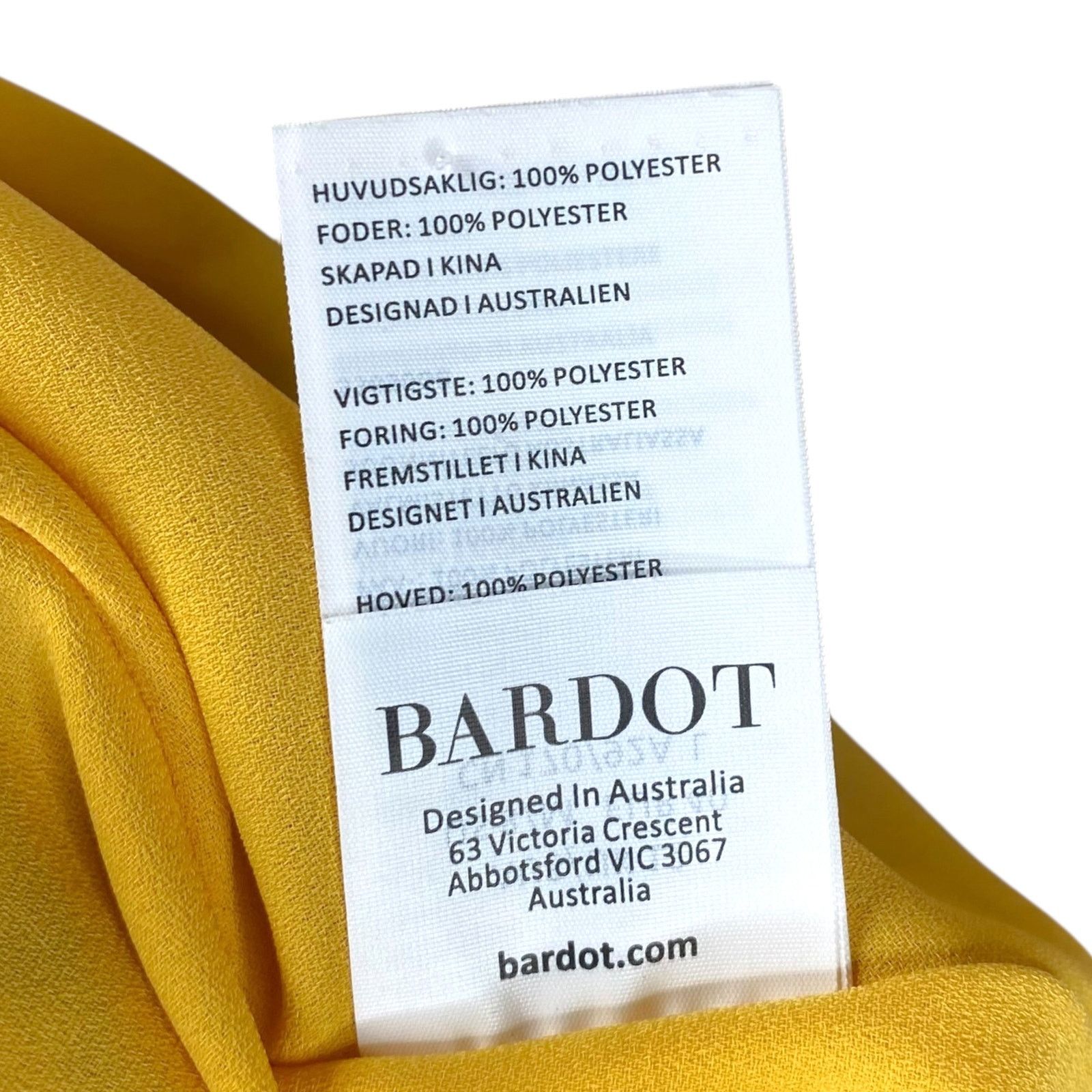 Anthropologie Bardot Yellow Floral Lace Up Ruffle Romantic Mini Dress SZ 8 Size M / US 6-8 / IT 42-44 - 12 Thumbnail