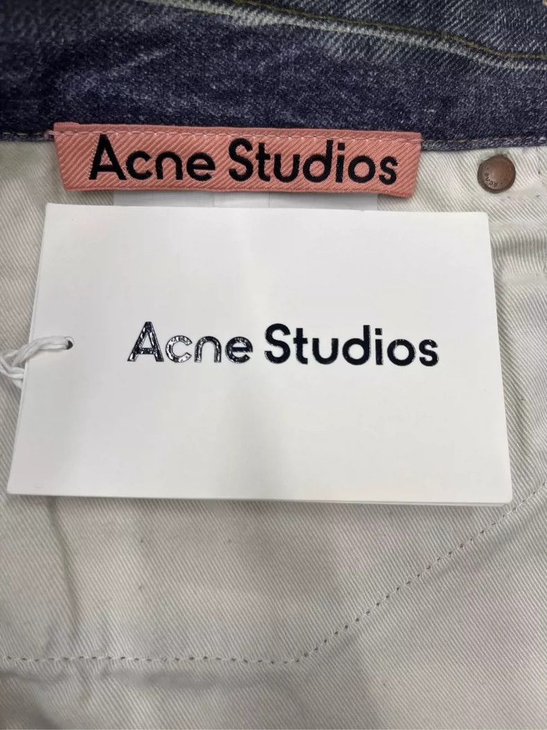 Acne Studios acne studios Heavy industry waste trompe l 'oeil loose jean Size US 32 / EU 48 - 3 Thumbnail
