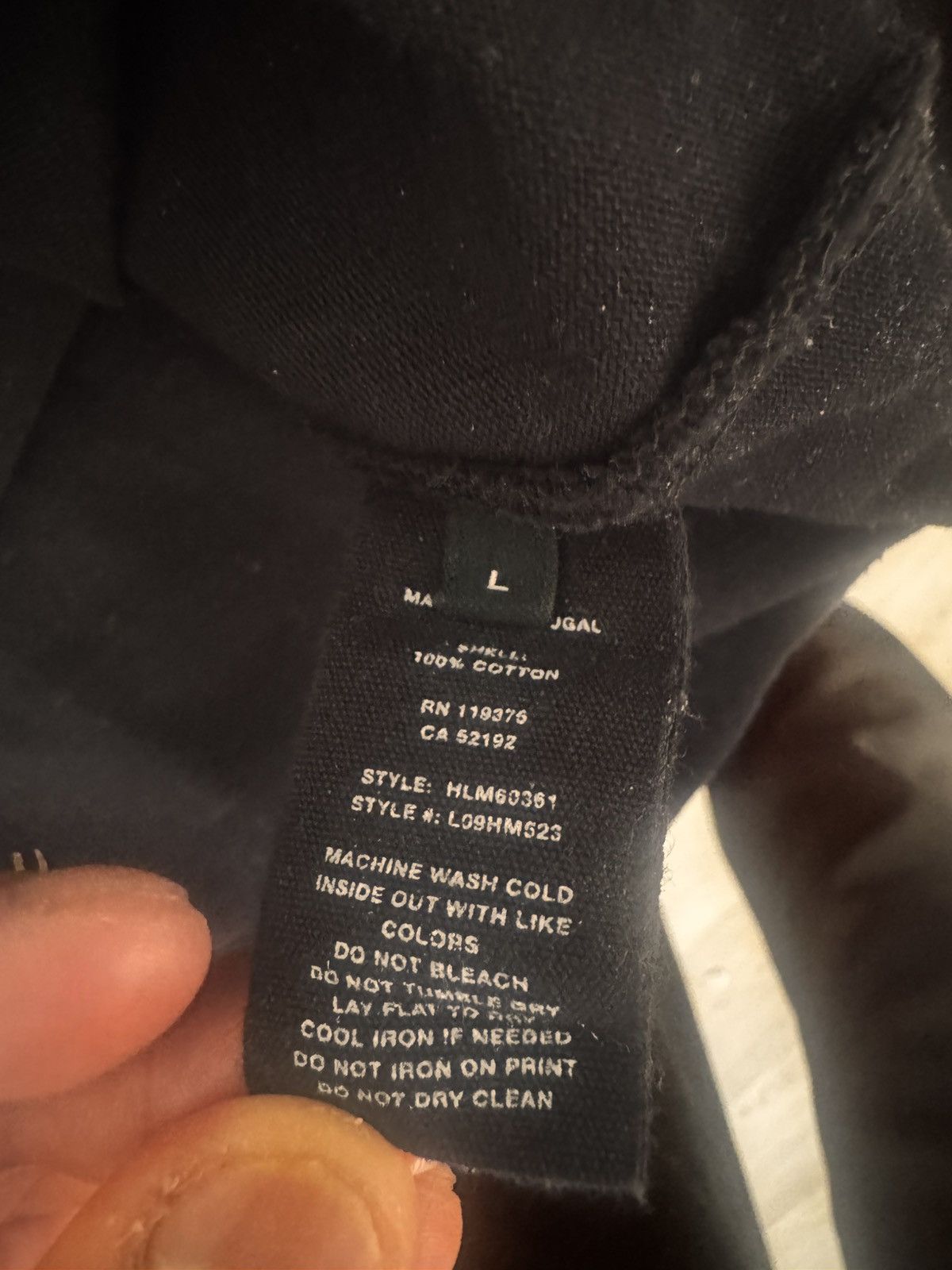 Helmut Lang Helmet lang T shirt Size US M / EU 48-50 / 2 - 2 Thumbnail