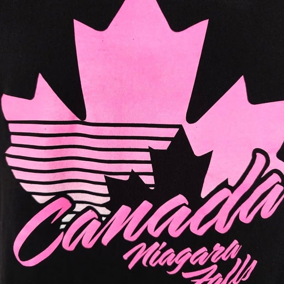 Vintage Niagara Falls T Shirt Mens Medium Black Canada Travel Destination Tee Size US M / EU 48-50 / 2 - 3 Thumbnail