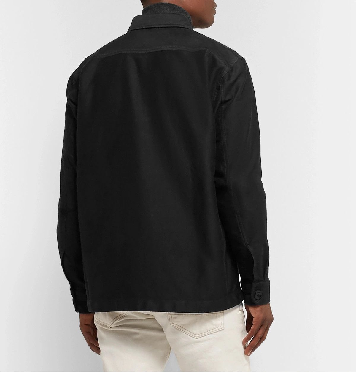 Tom Ford o1loc1c0724 94UDAN Overshirt in Black Size US S / EU 44-46 / 1 - 5 Thumbnail