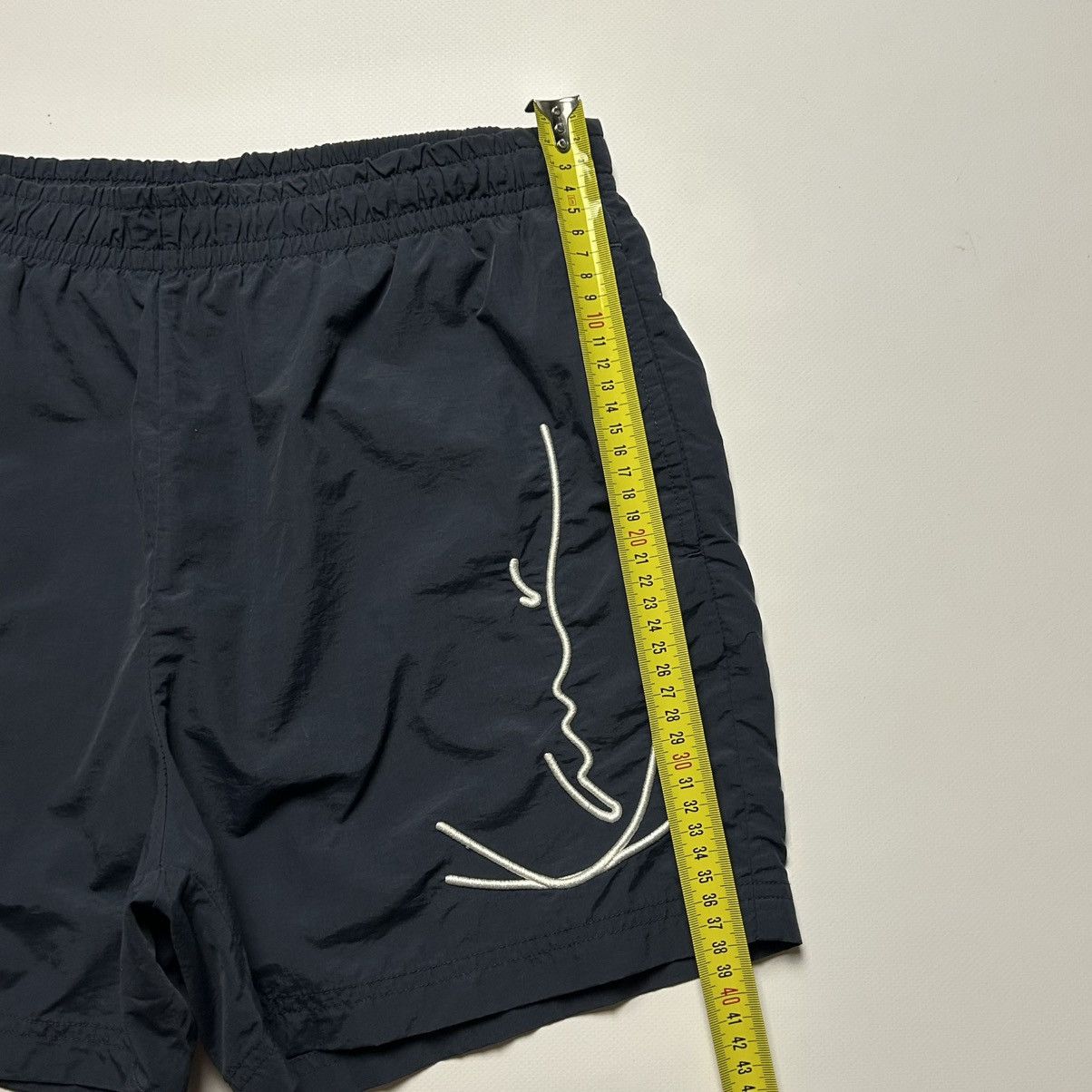 Karl Kani Karl Kani Signature Elastic Waist Swim Board Shorts Size US 32 / EU 48 - 4 Thumbnail