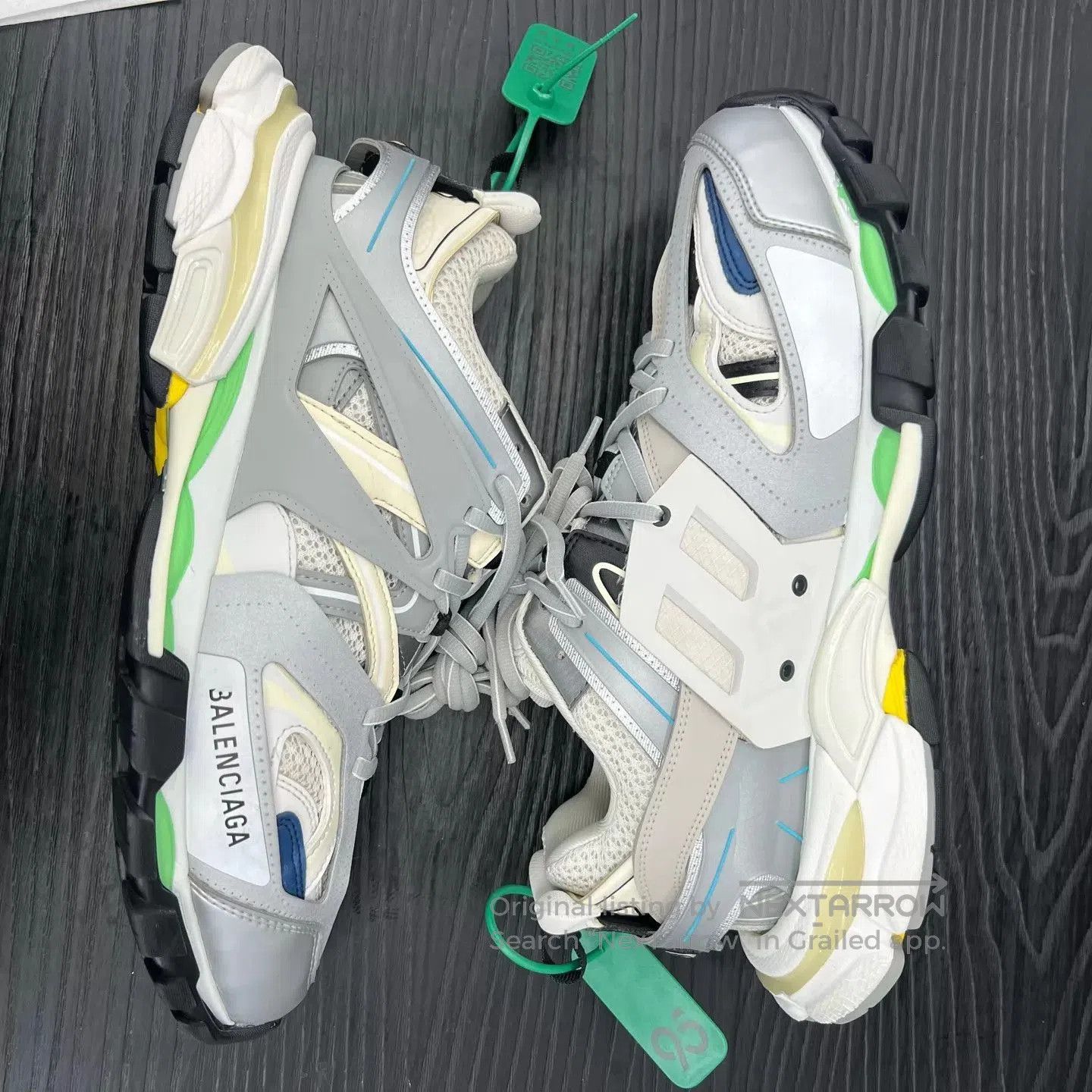 Balenciaga Gray Low-Top Sneakers Size 10. Size US 10 / EU 43 - 3 Thumbnail