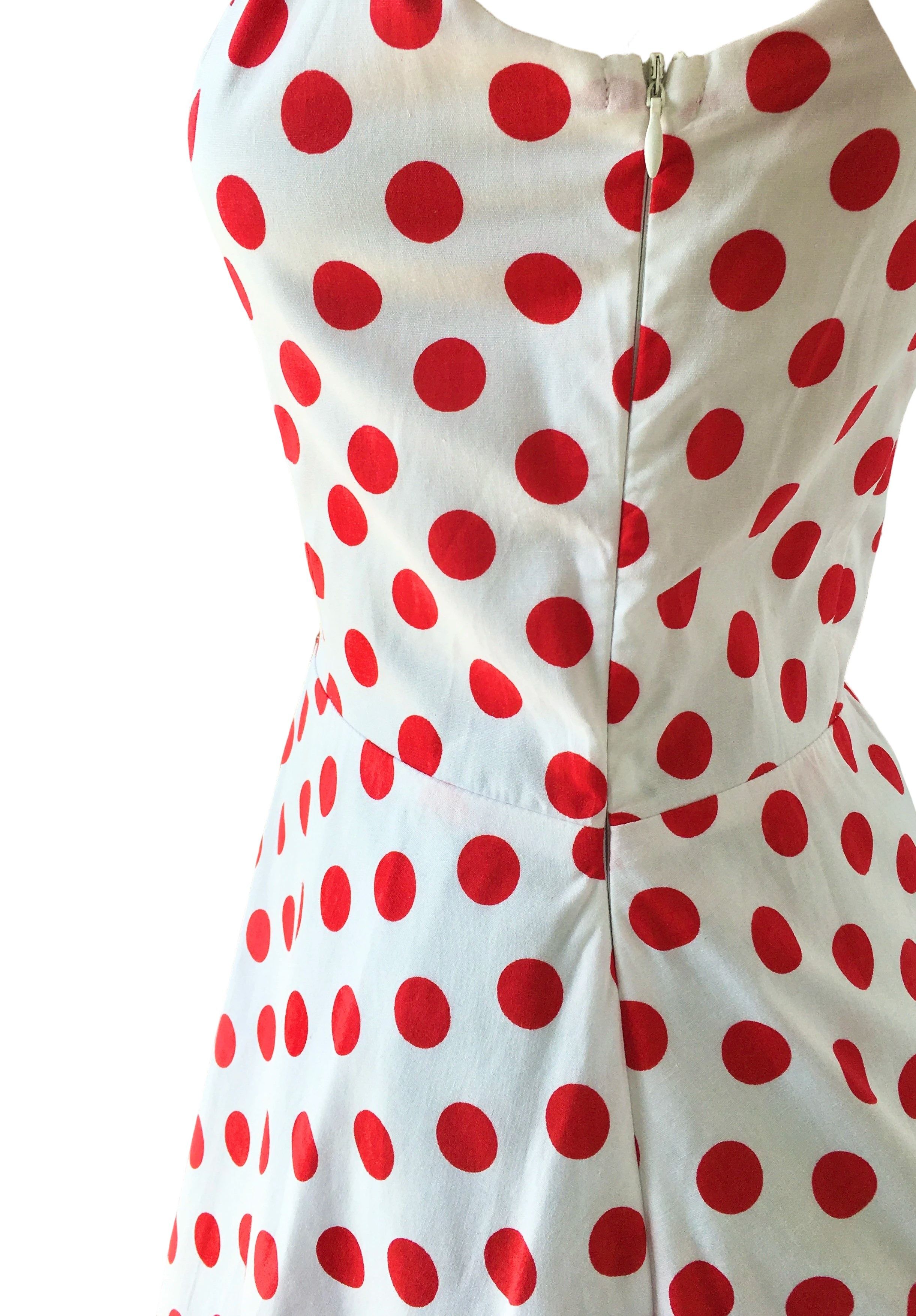 Other Vintage style polka dots elegant dress Size L / US 10 / IT 46 - 4 Thumbnail