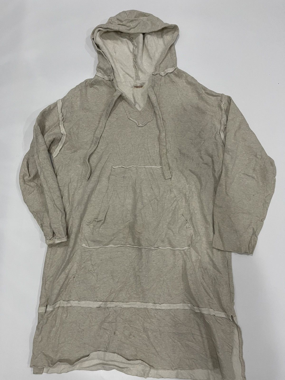 Kapital Kapital fleece LIned Fringe Baja Hoodie Sweatshirt Size US L / EU 52-54 / 3 - 1 Thumbnail