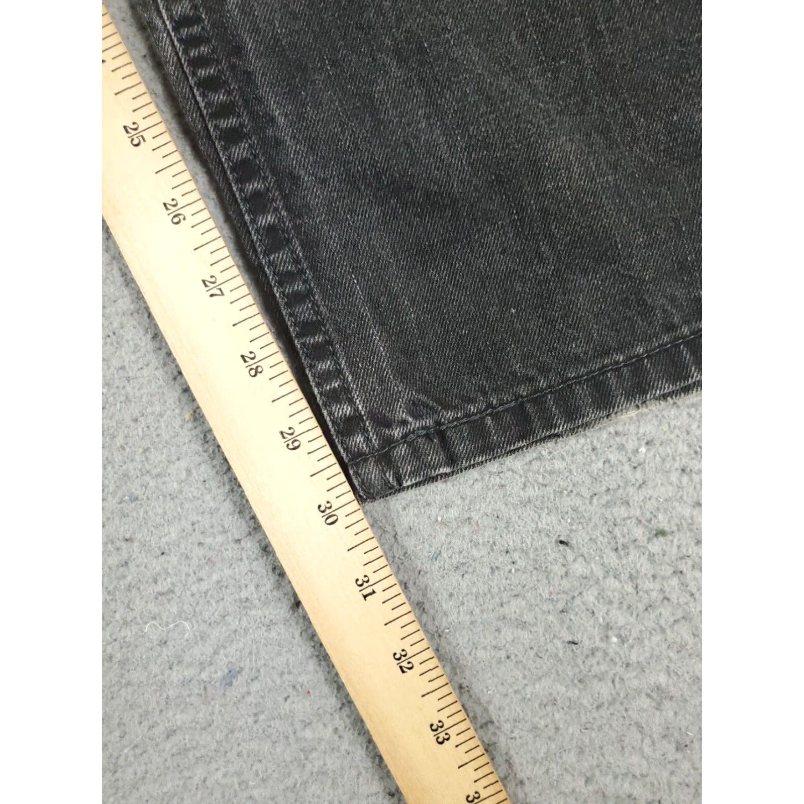 Levi's Levis Mens Slim Straight Gray 29x29 Jeans Size US 29 - 5 Thumbnail