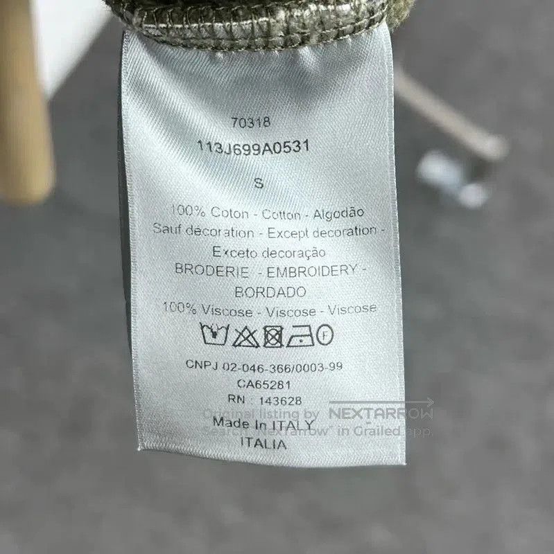 Dior Dior Green Cotton Men's Sweatshirt . Size US S / EU 44-46 / 1 - 4 Thumbnail