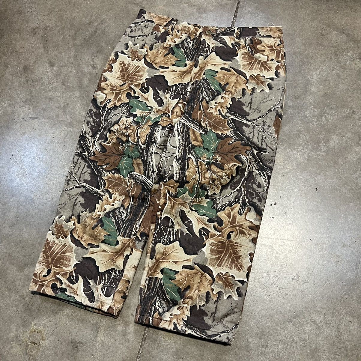 Cabelas × Vintage Vintage Cabelas Camo Carpenter Pants Utility Hunting Quilted Size US 36 / EU 52 - 3 Thumbnail