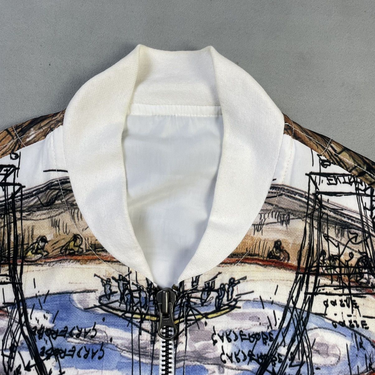 Angelos Frentzos ANGELOS FRENTOS S/S 15 SOUND PRINT JACKET Size US XS / EU 42 / 0 - 3 Thumbnail