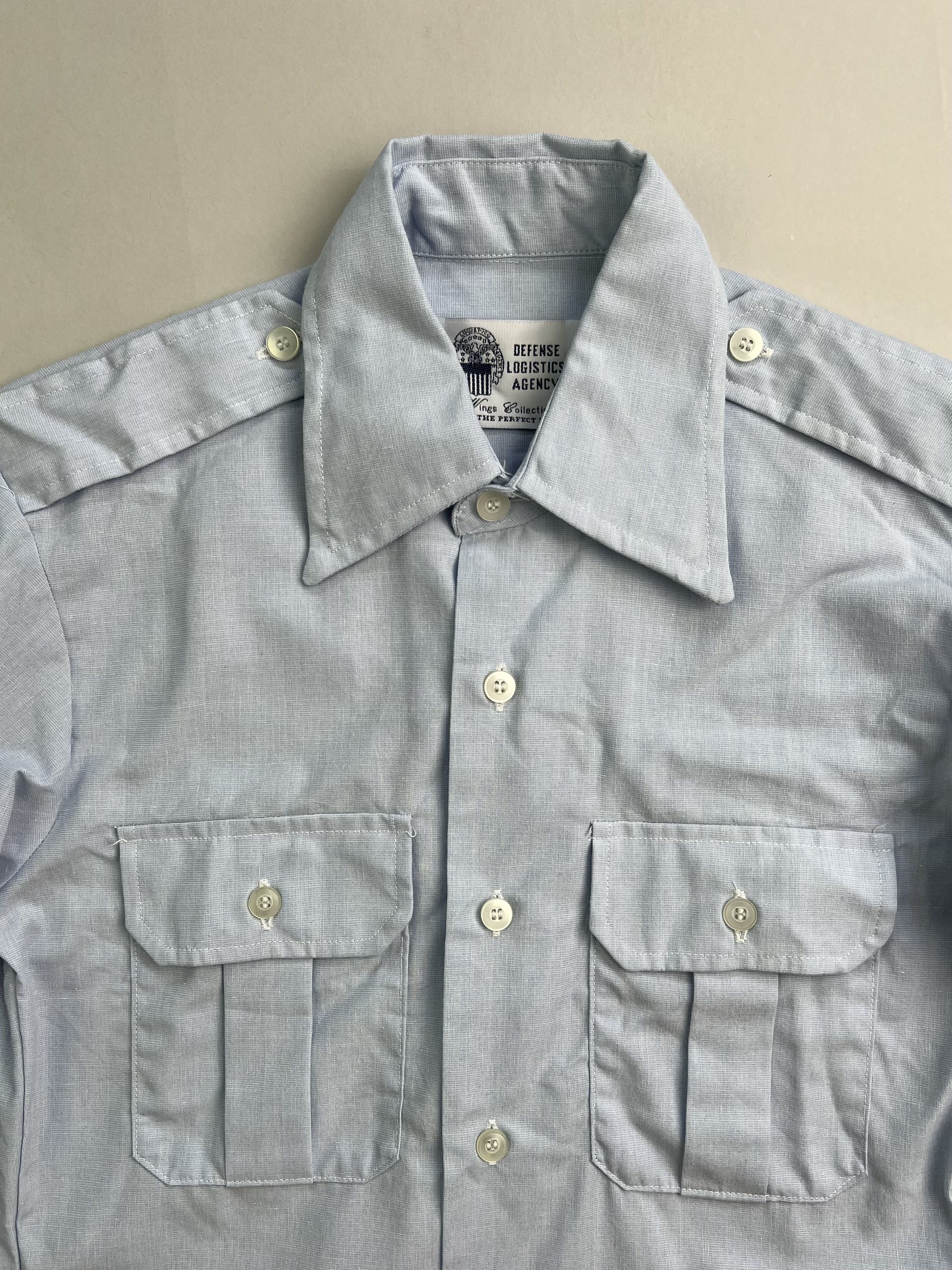 Other DEFENCE LOGIST AGENCY US ARMY UNIFORM SHIRT LIGHT BLUE Size US S / EU 44-46 / 1 - 2 Thumbnail