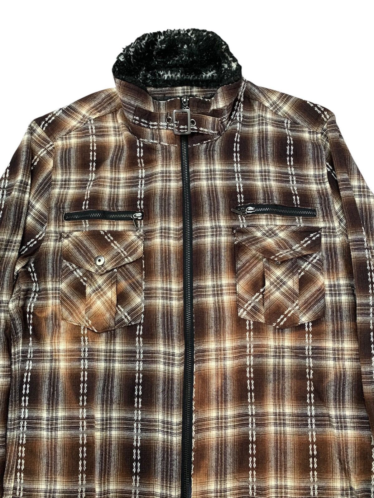 14th Addiction Omkoe Japanese brand fur shirt seditionaries ifsix style Size US M / EU 48-50 / 2 - 6 Thumbnail