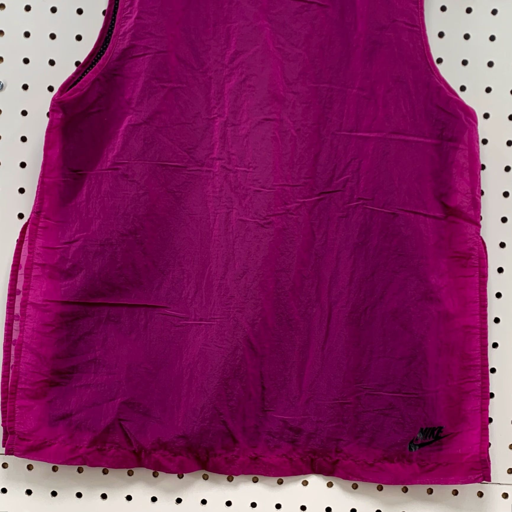 Nike Nike Shirt Adult Womens XS Tank Sleeveless Crew Neck Activewear Pink Maroon 90s? (if not known, skip) Size XS / US 0-2 / IT 36-38 - 3 Thumbnail