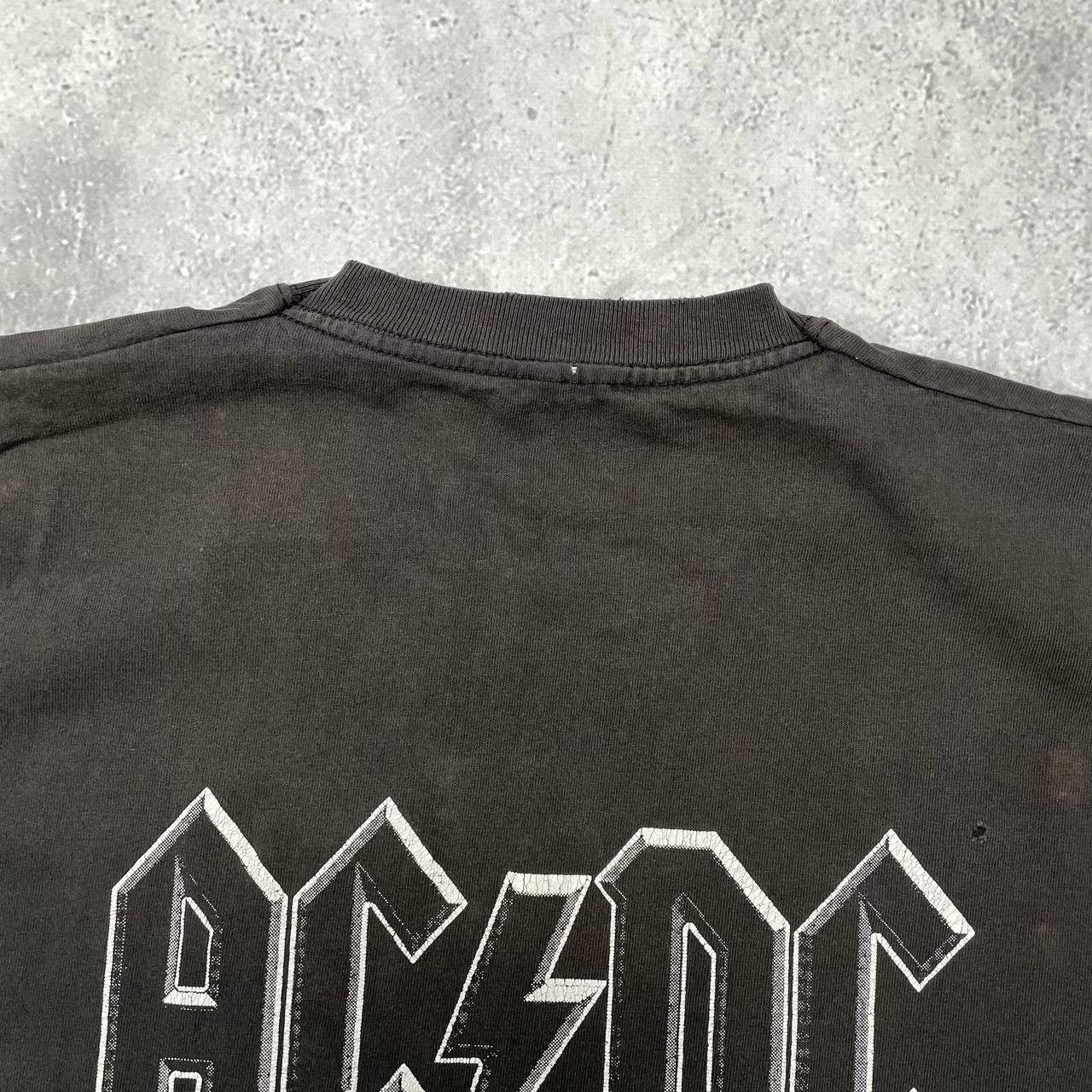Band Tees Vintage 2000s AC/DC Band T Shirt Faded Black Size L/XL Size US XL / EU 56 / 4 - 16 Thumbnail