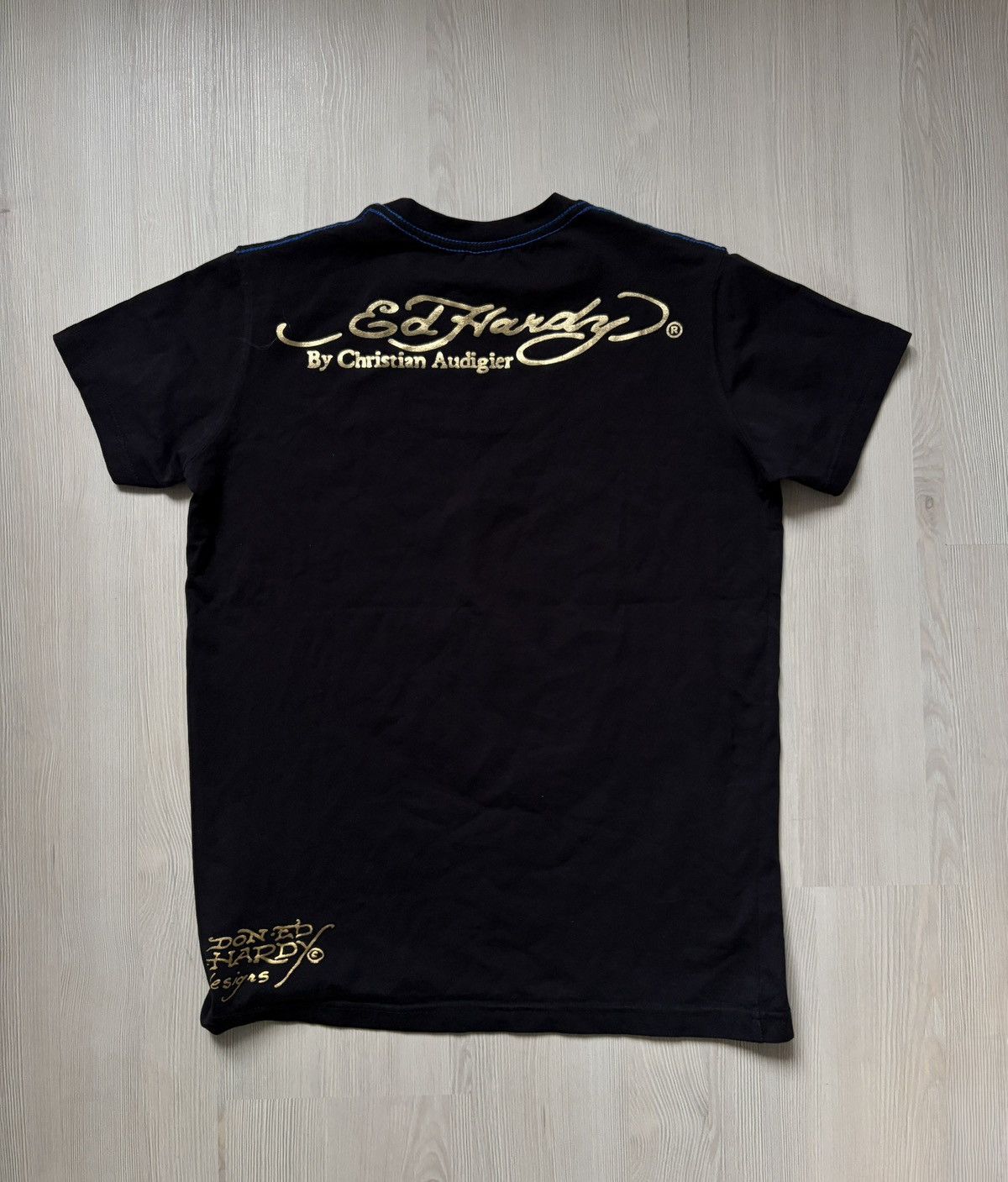 Ed Hardy Ed Hardy Christian Audigier Guns n Roses Rhinestone T-shirt Size US S / EU 44-46 / 1 - 10 Thumbnail