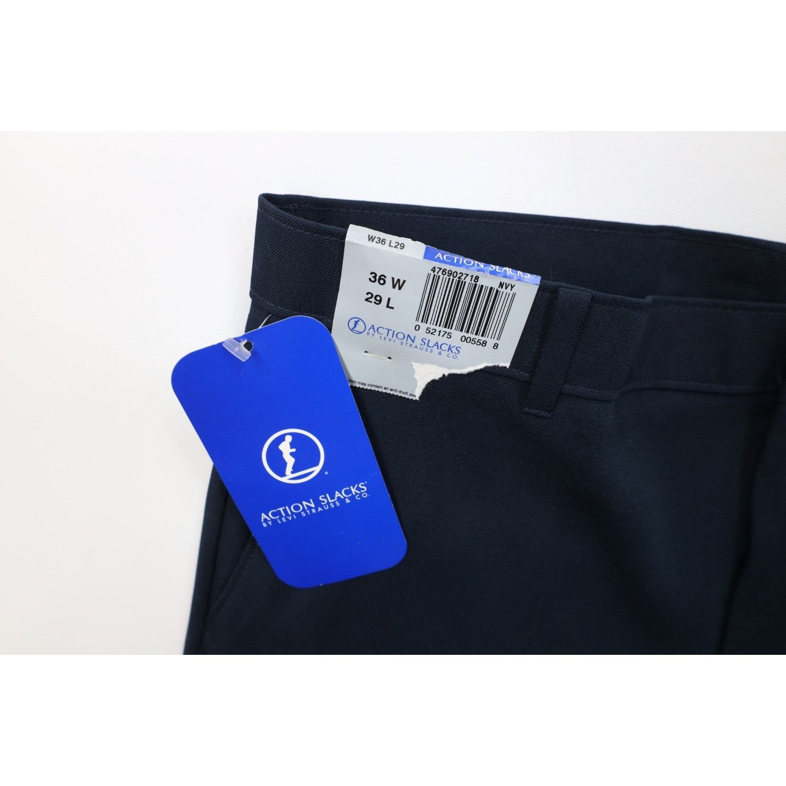 Levi's Deadstock Vintage Y2K 2001 Levis Knit Flared Wide Leg Pants Size US 36 / EU 52 - 6 Thumbnail