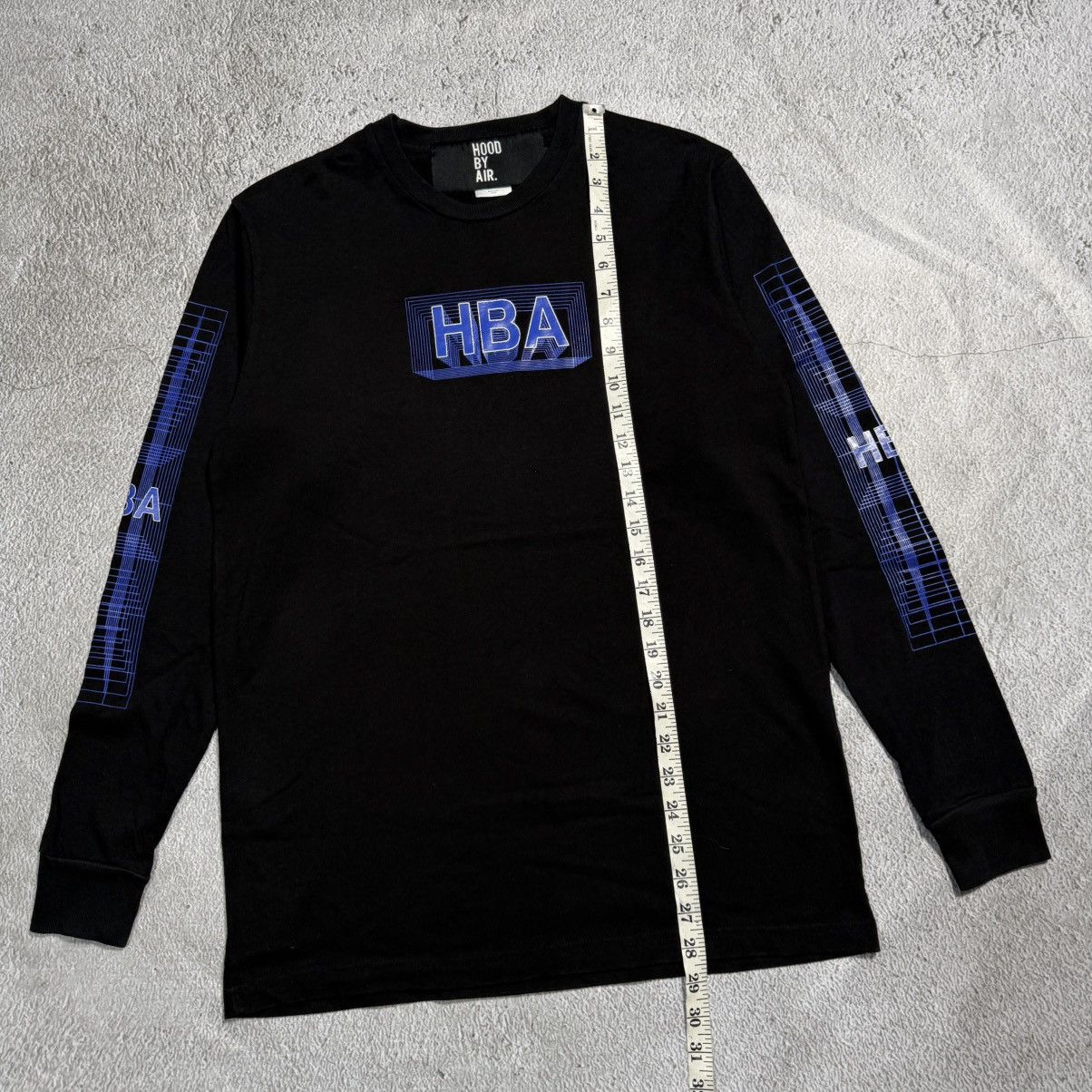 Hood By Air Hood By Air Tron Wireframe longsleeve shirt Size US M / EU 48-50 / 2 - 11 Thumbnail