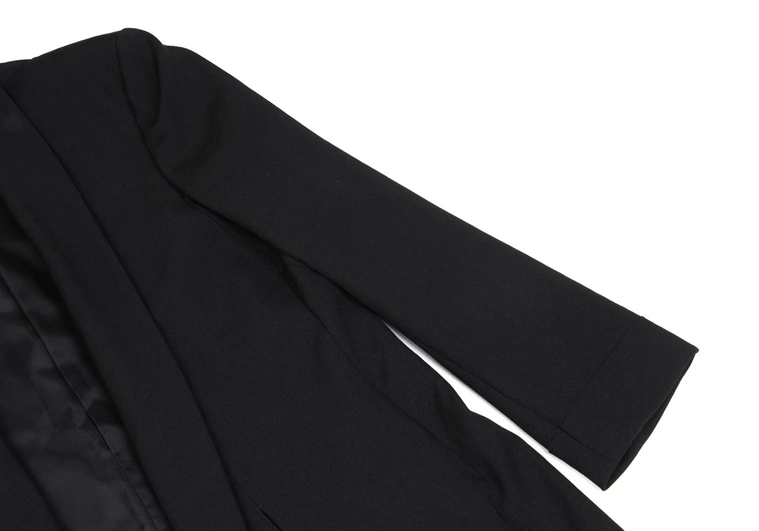Yohji Yamamoto Yohji Yamamoto Wool Gabardine Long Jacket Size US M / EU 48-50 / 2 - 4 Thumbnail
