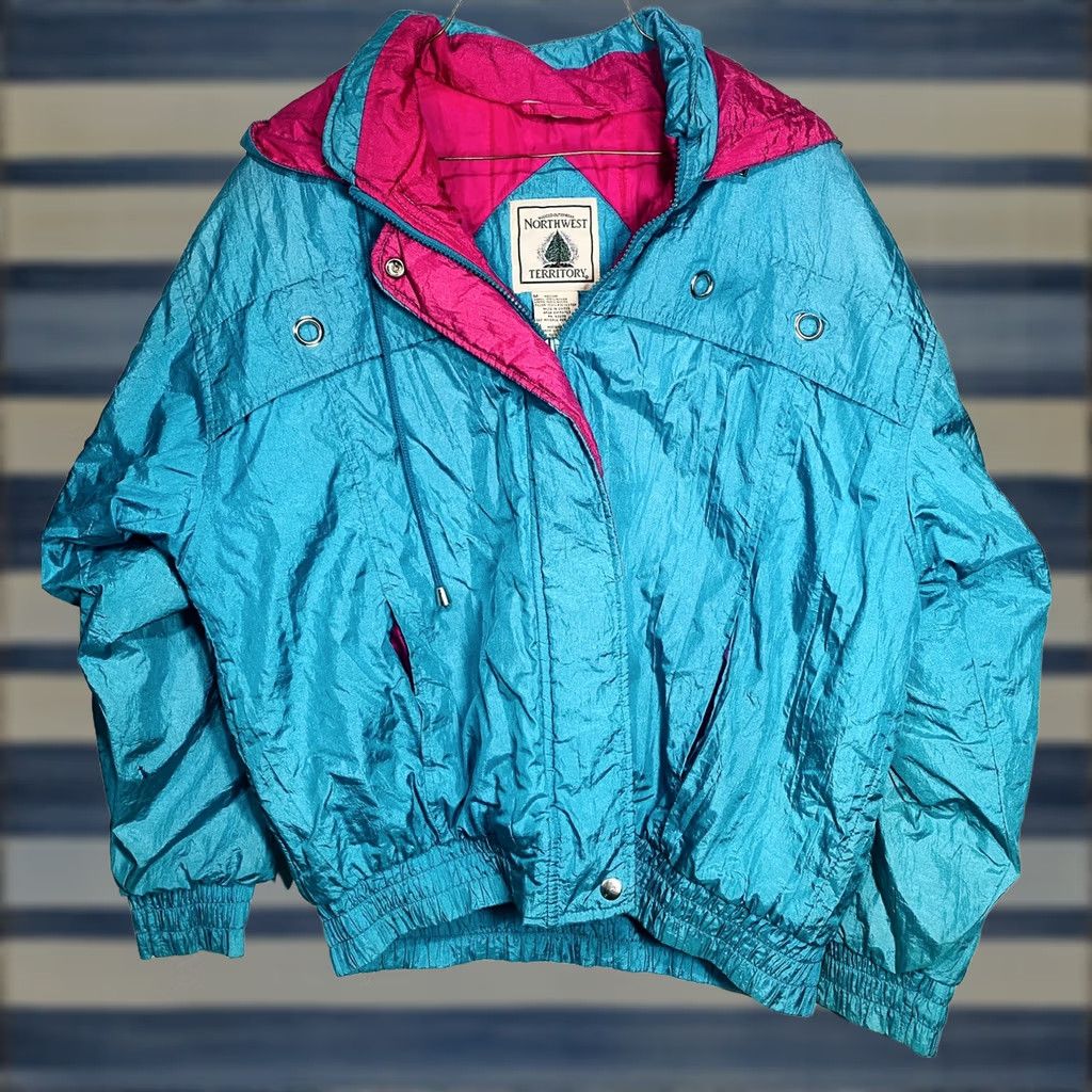 Weatherproof VINTAGE NORTHWEST TERRITORY RUGGED OUTWEAR WEATHERPROOF JACKET Women’s M Teal Size M / US 6-8 / IT 42-44 - 1 Thumbnail