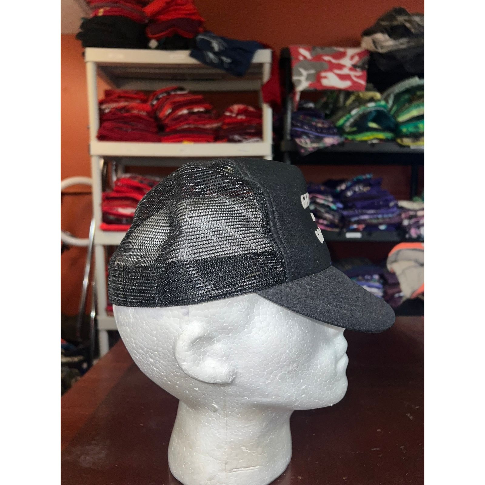 Vintage Vintage Get Naked Hat Go Wild Black White Headwear VTG Size ONE SIZE - 6 Thumbnail