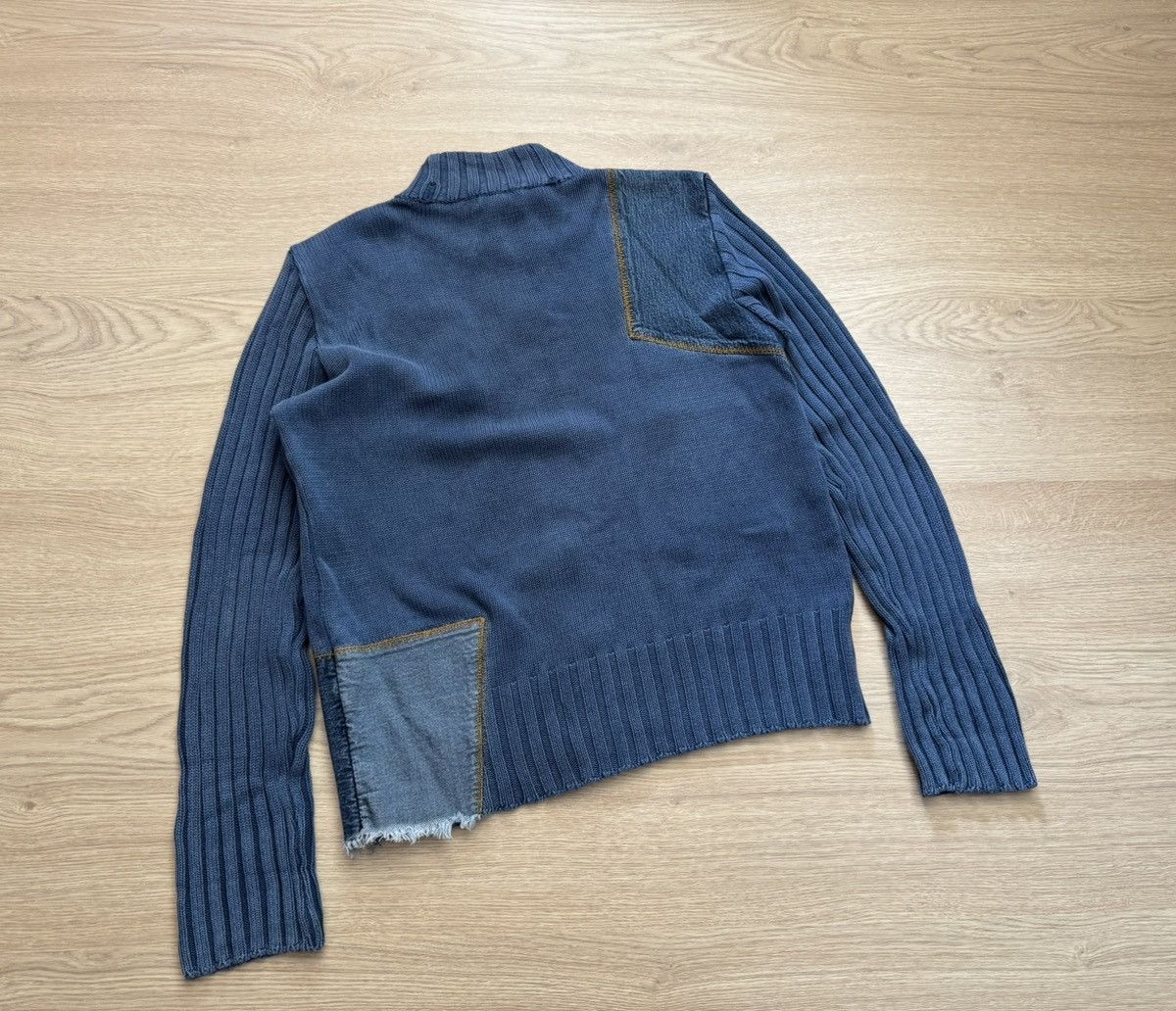 Vintage Vintage 00’s Gin Tonic y2k Japanese Knitted Full Zip Sweater Size M / US 6-8 / IT 42-44 - 3 Thumbnail