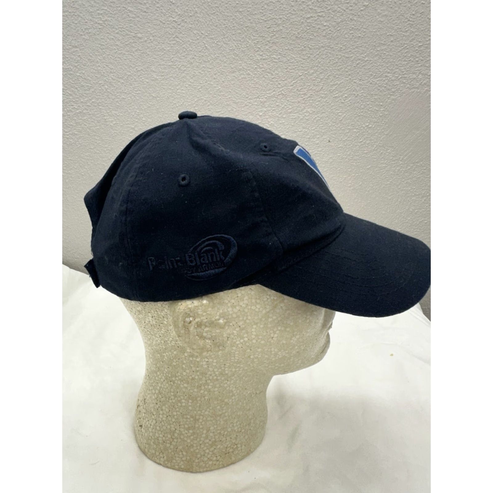 Vintage First Tactical Baseball Hat Blue Embroidered Logo Point Blank Body Armor Cap Mens One Size Adjustable Casual Outdoor Summer Finding Size ONE SIZE - 6 Thumbnail